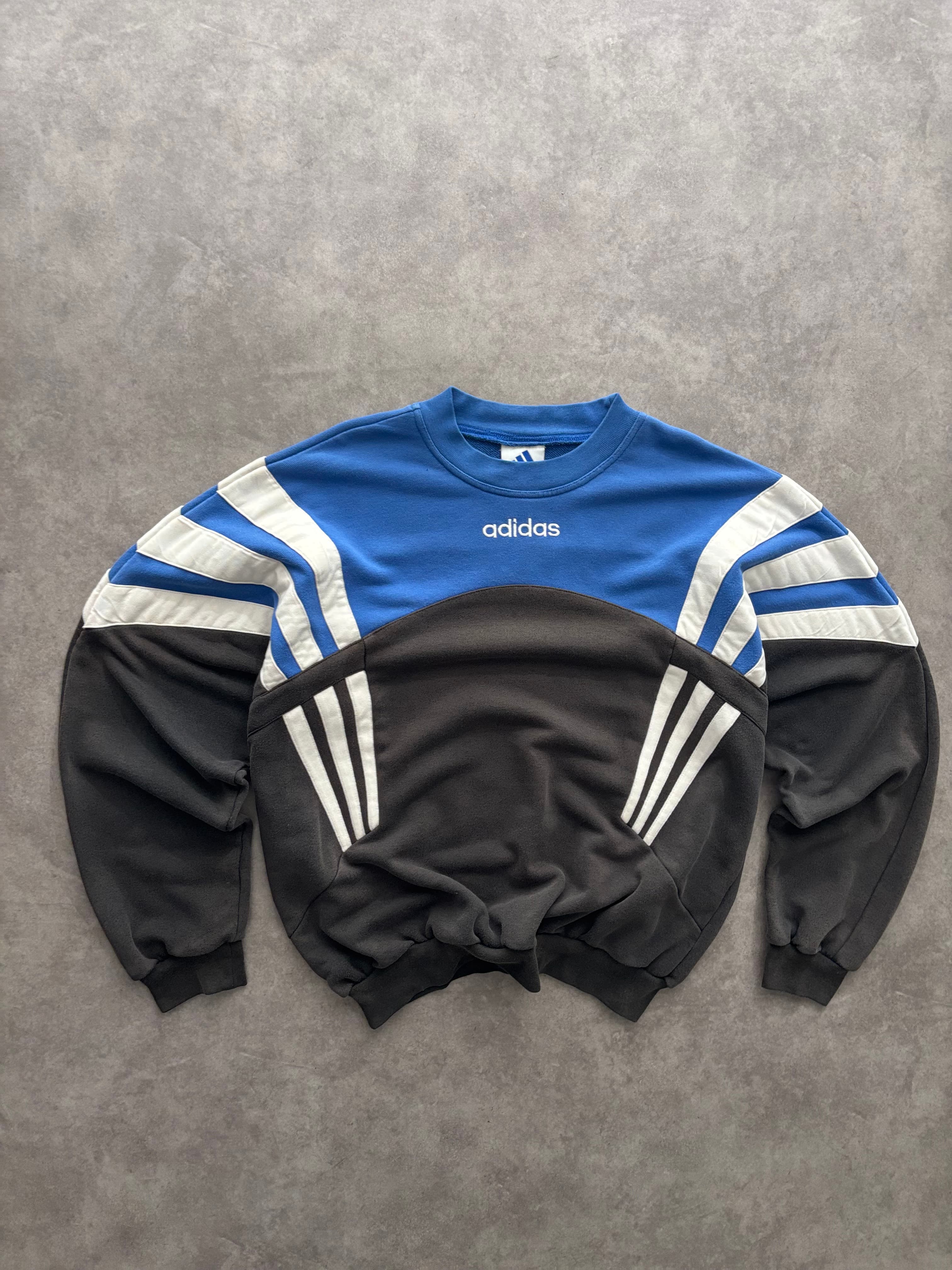 Adidas Vintage Adidas Crewneck Boxy Fit - Good - L - Fabricsonder