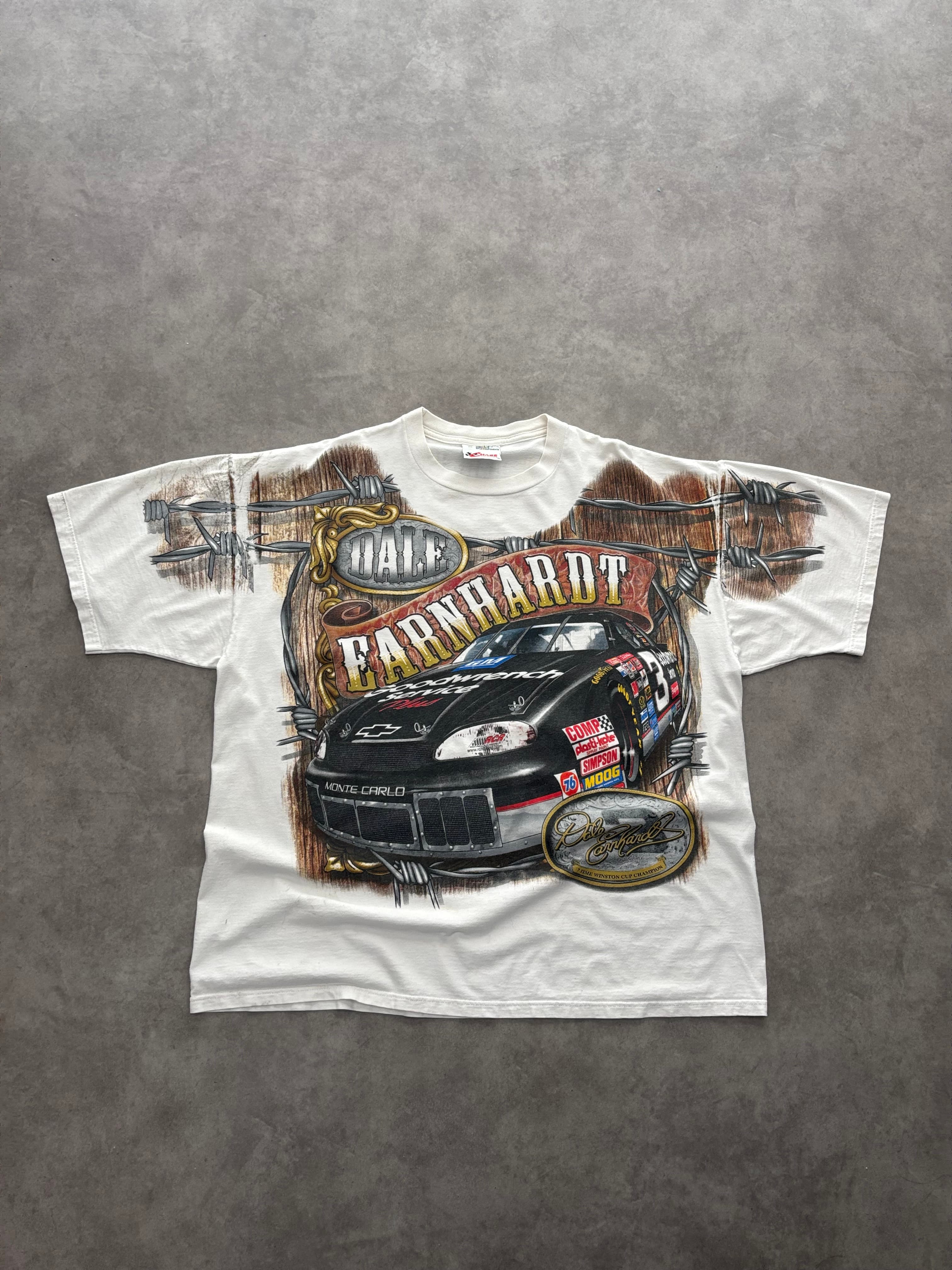 Chase Authentics Vintage Chase Authentics Nascar T Shirt Full Print XL - Good - Fabricsonder