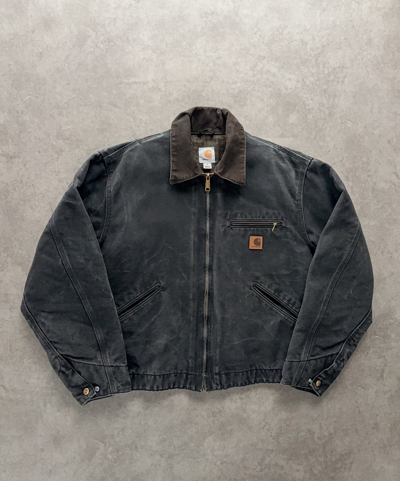 Carhartt Vintage Carhartt J97 Detroit Jacket Made In Mexico - Excellent - L - Fabricsonder