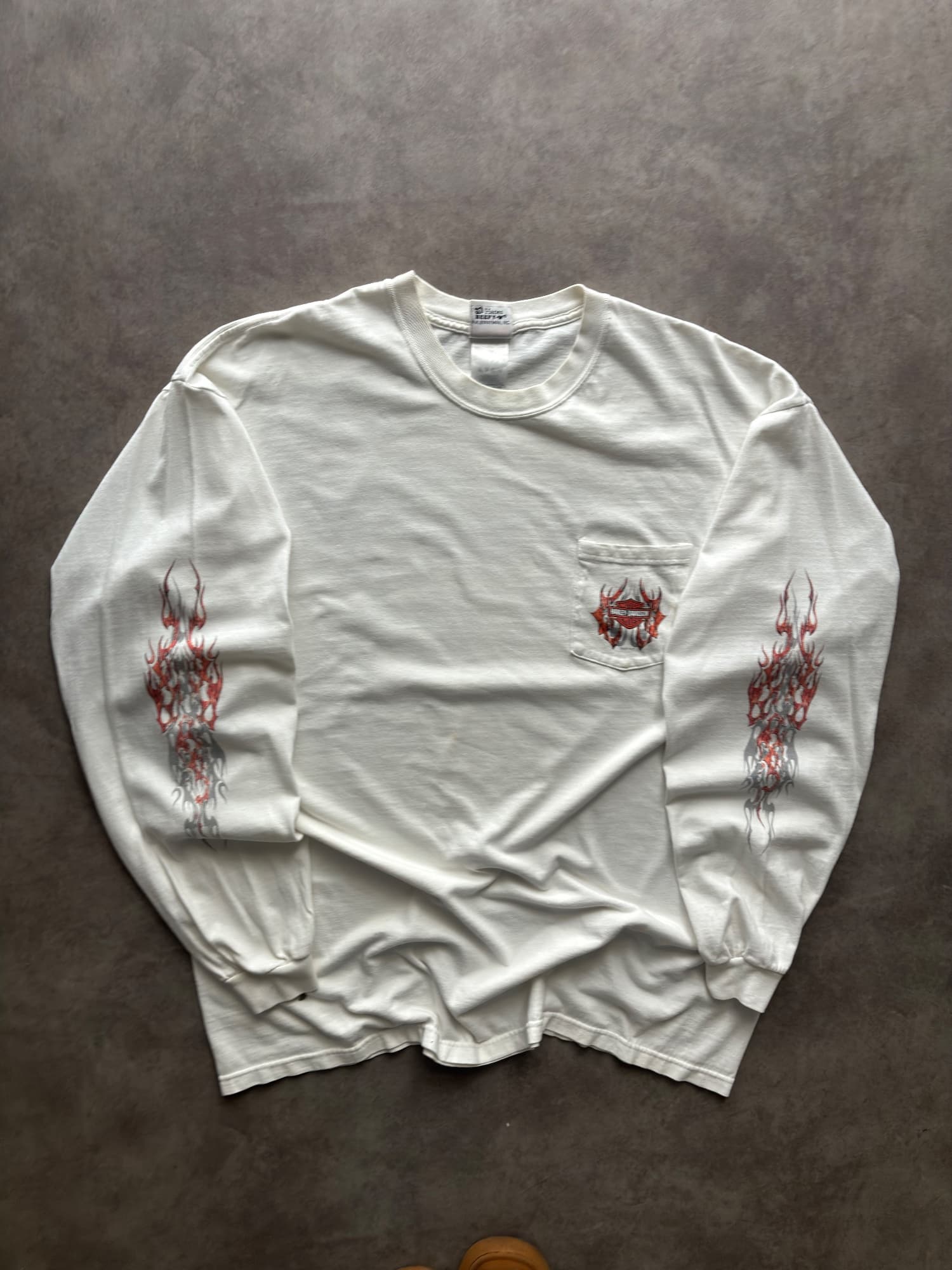 Harley Davidson Vintage Harley Davidson Longsleeve - Fair - XXL - Fabricsonder