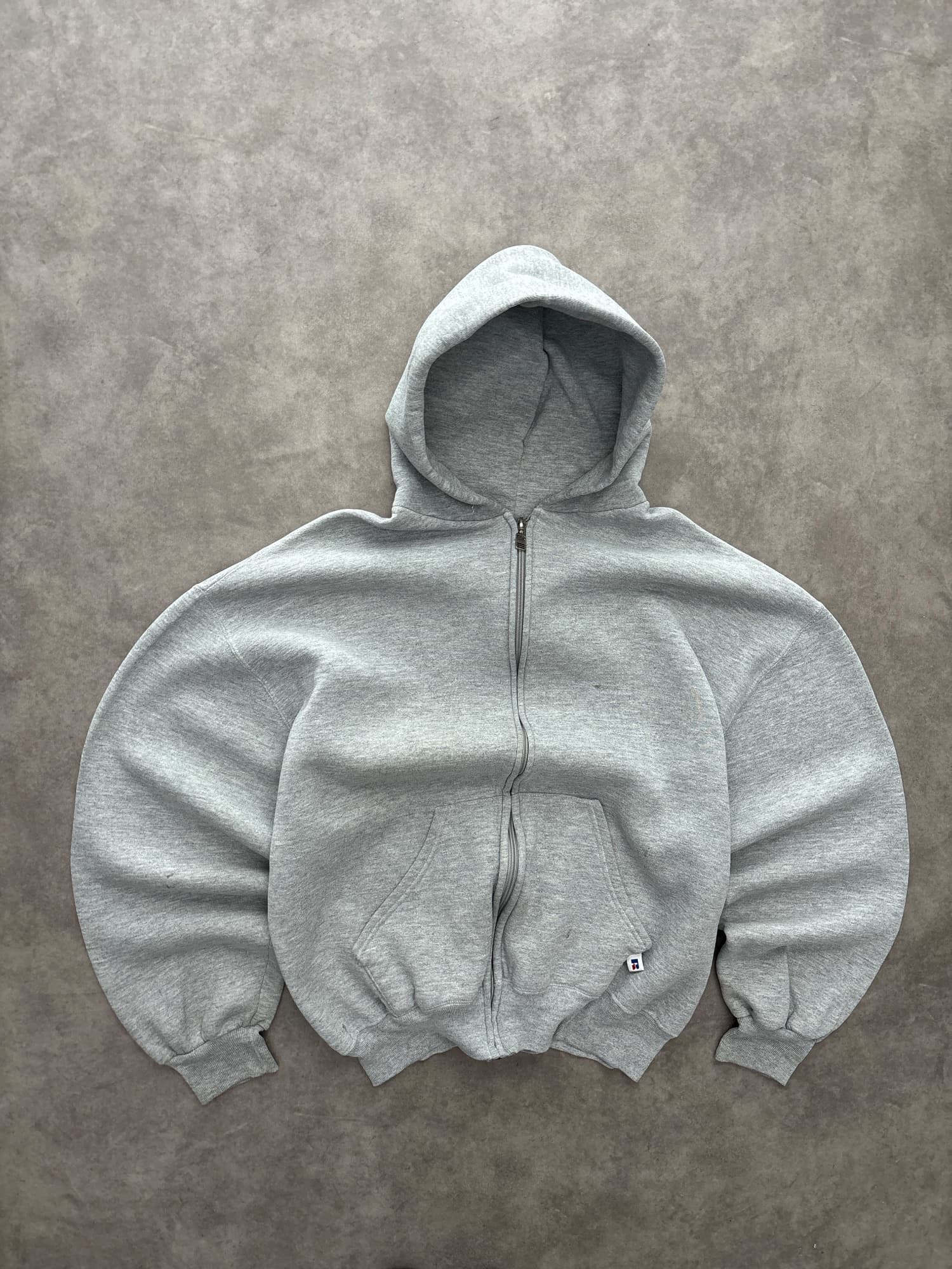 Russell Athletic Vintage Russell Athletic Perfect Zip Up Hoodie - Good - L - Fabricsonder