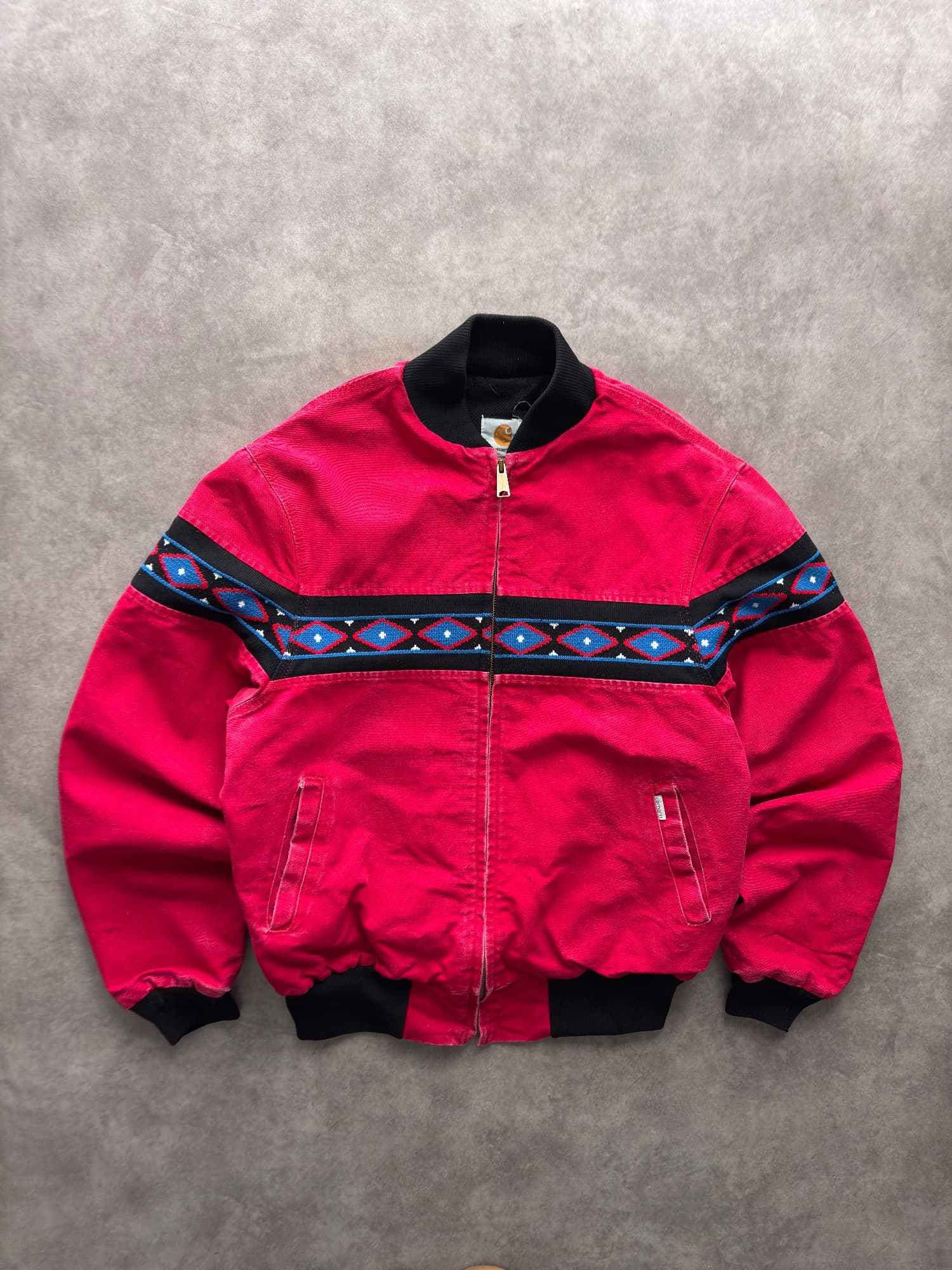 Carhartt Vintage Carhartt Santa Fe Aztec Jacket - Very Good - L - Fabricsonder