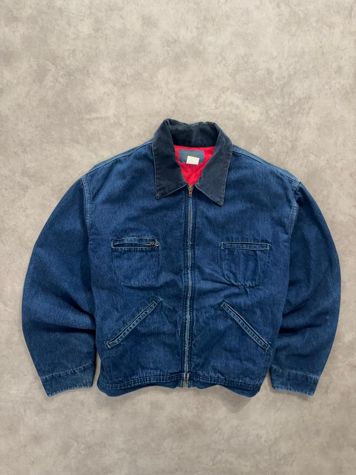Oshkosh Vintage Oshkosh Big O Denim Jacket 90s - Excellent - 46REG - Fabricsonder
