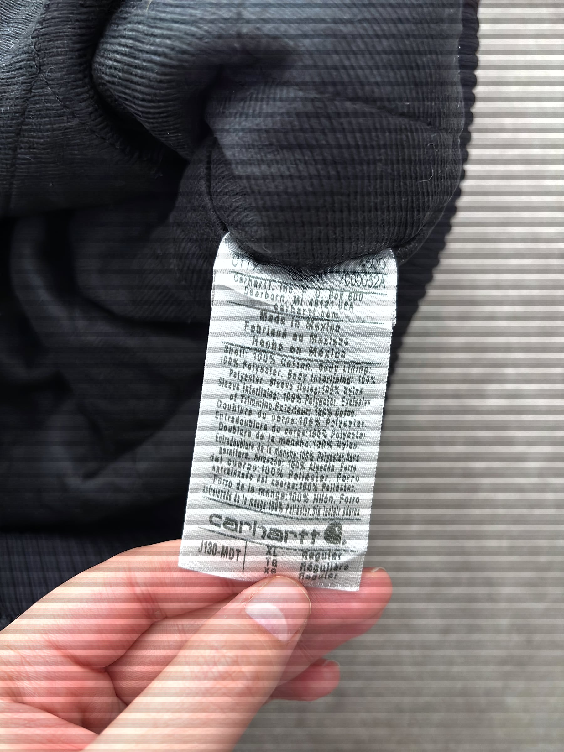 Carhartt Vintage Carhartt Active Jacket J130-DMT - foto 5 - Fabricsonder