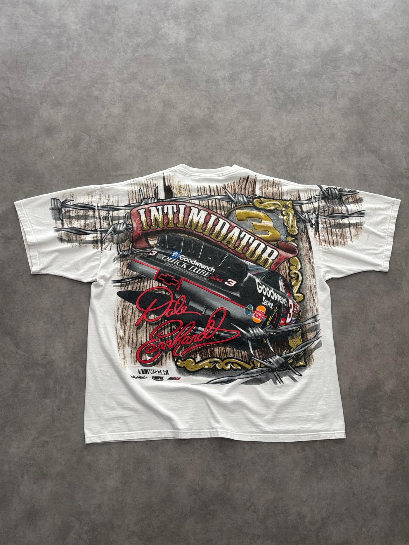 Chase Authentics Vintage Chase Authentics Nascar T Shirt Full Print XL - view 2 - Fabricsonder