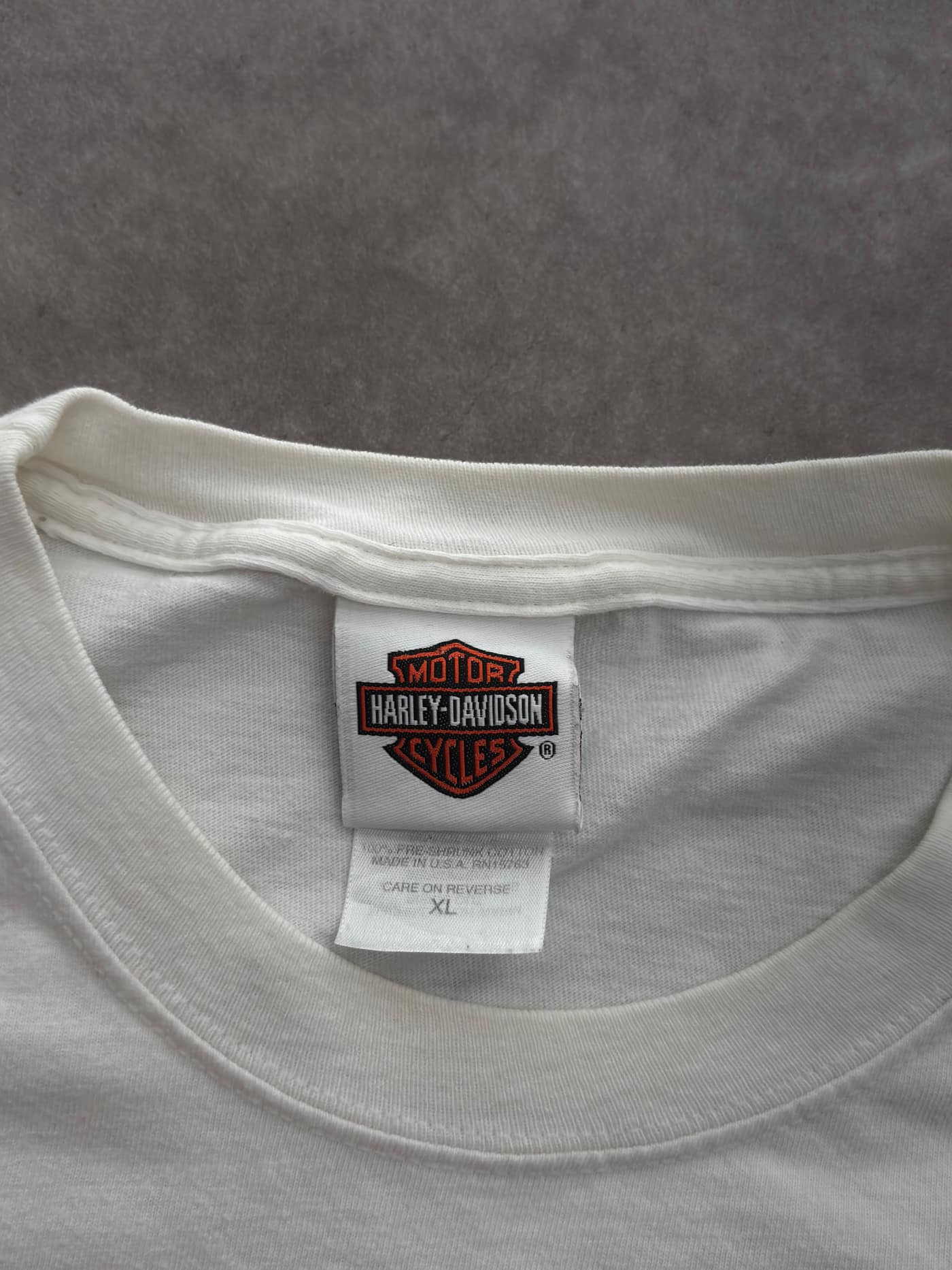 Harley Davidson Vintage Harley Davidson Longsleeve T-Shirt Made In USA - view 5 - Fabricsonder