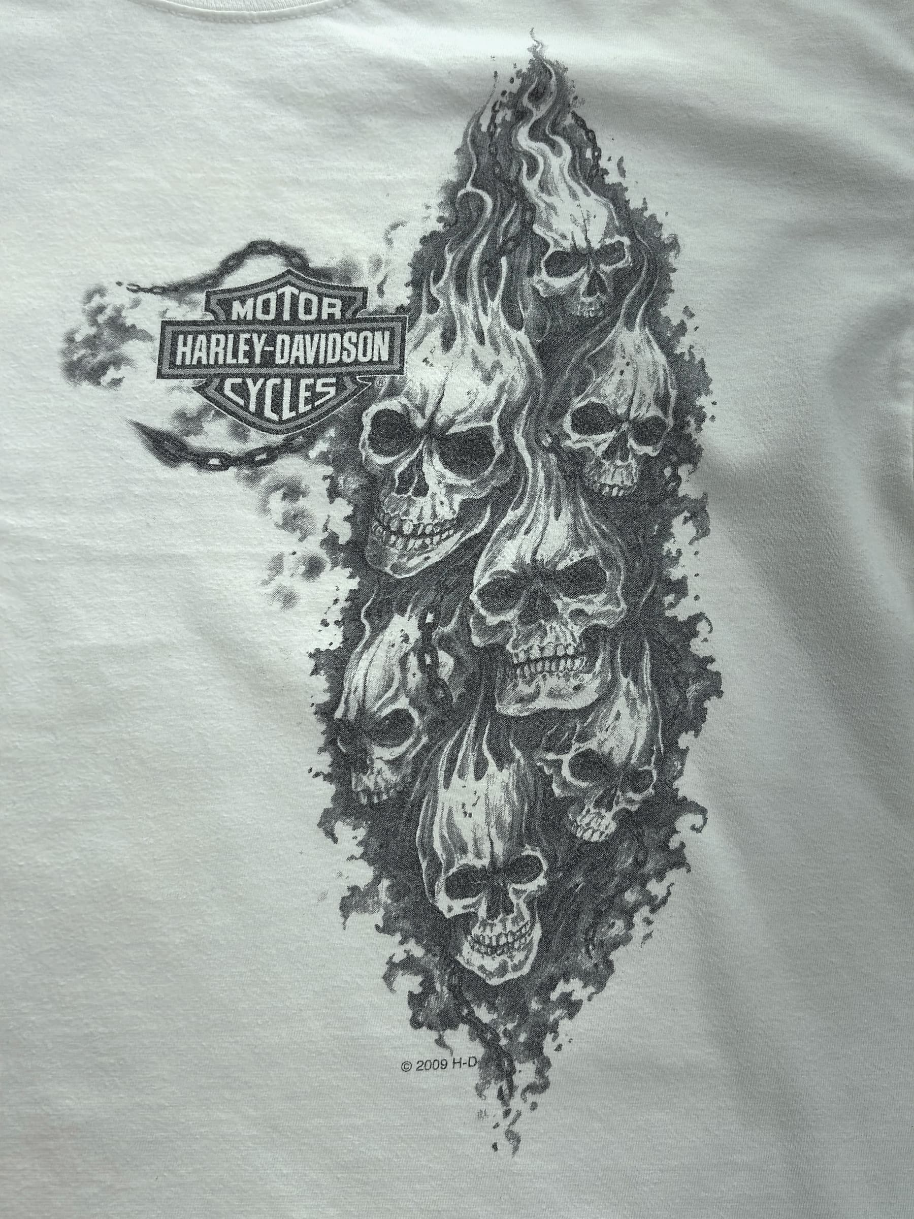 Harley Davidson Vintage Harley Davidson Longsleeve T-Shirt Made In USA - foto 6 - Fabricsonder