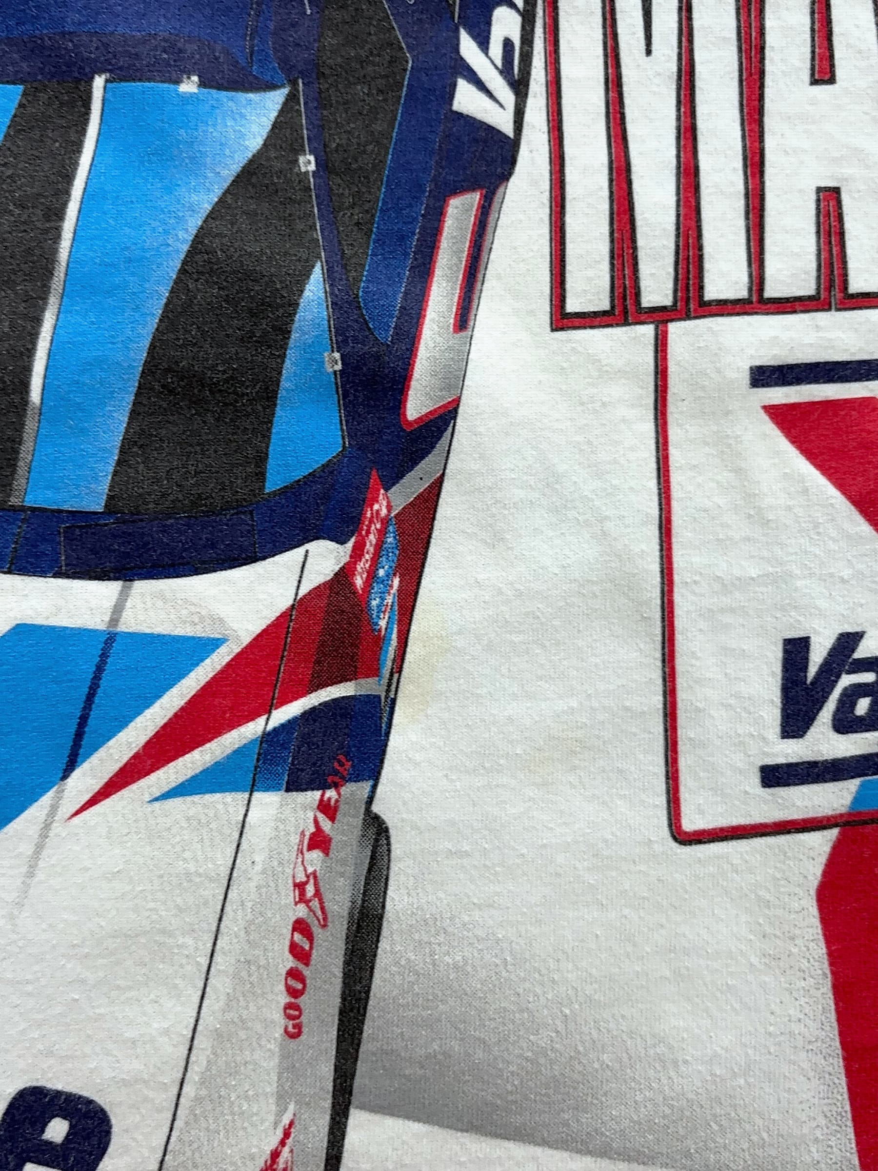 Chase Authentics Vintage Nascar T Shirt Full Print 90s Single Stitch Made In USA - foto 5 - Fabricsonder