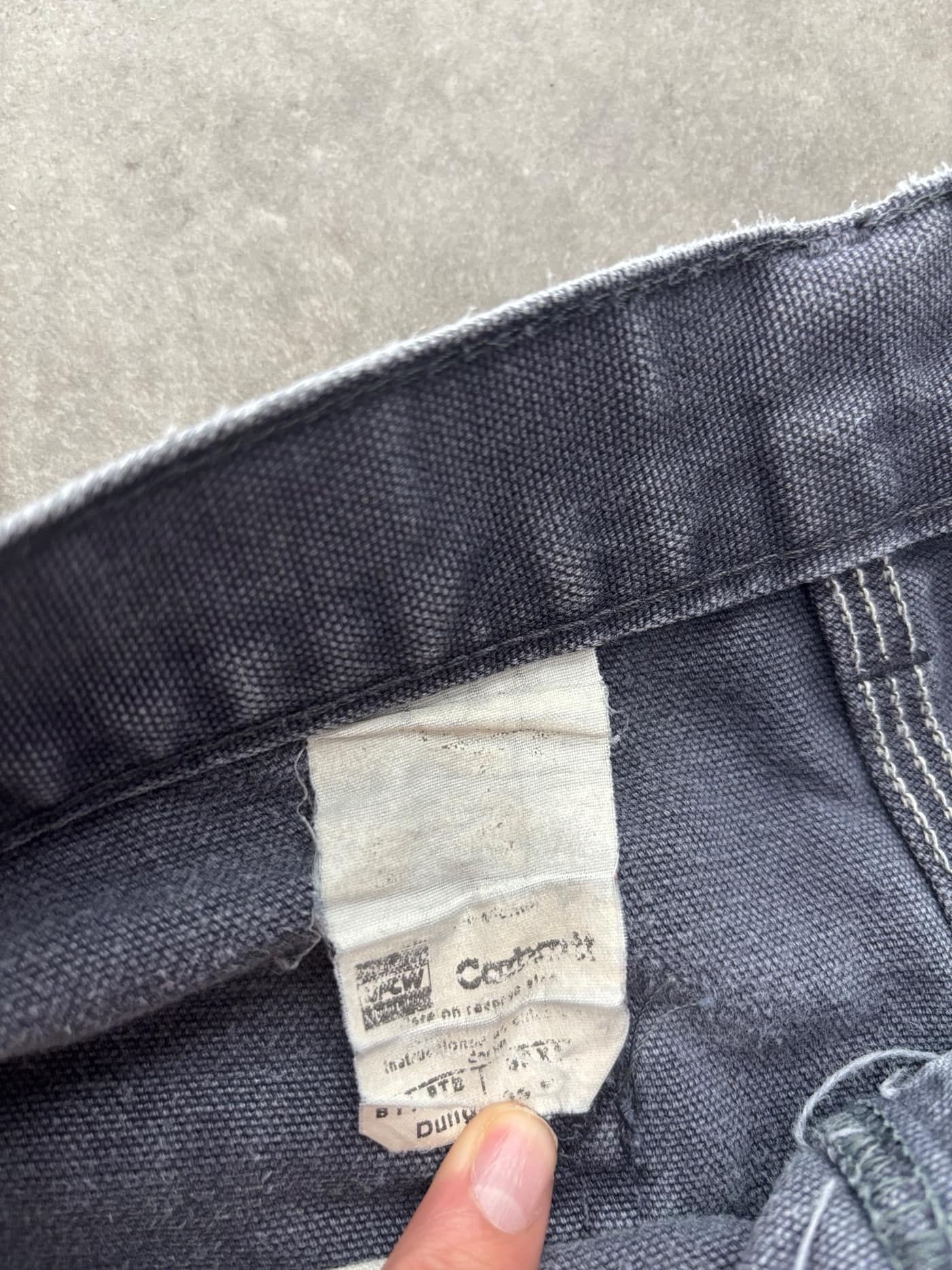 Carhartt Vintage Carhartt Single Knee Sunfaded Pant - view 4 - Fabricsonder