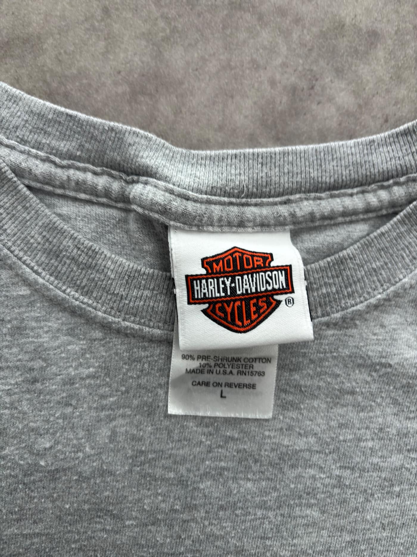Harley Davidson Longsleeve Vintage Harley Davidson - foto 4 - Fabricsonder