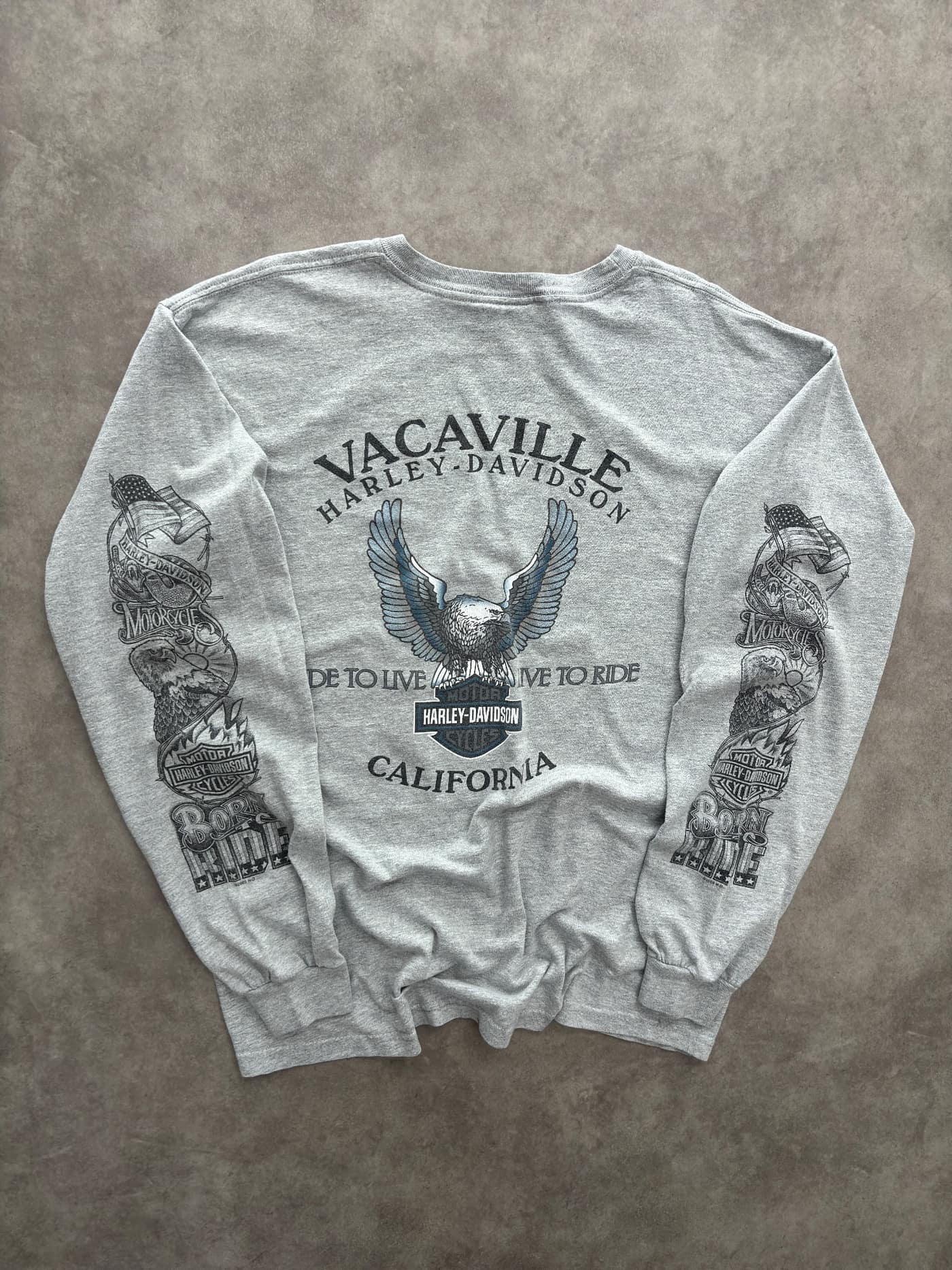 Harley Davidson Longsleeve Vintage Harley Davidson - foto 2 - Fabricsonder