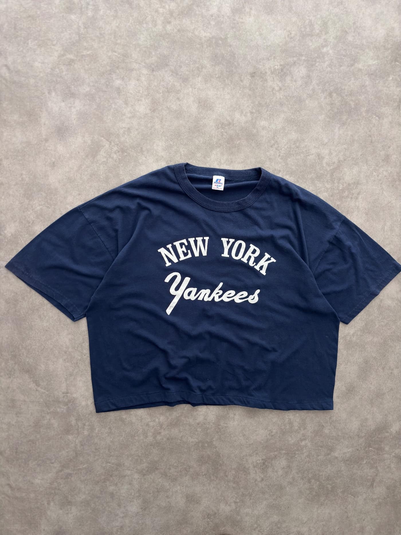 Russell Athletic Cropped T Shirt Russell Athletic - Excellent - XL - Fabricsonder