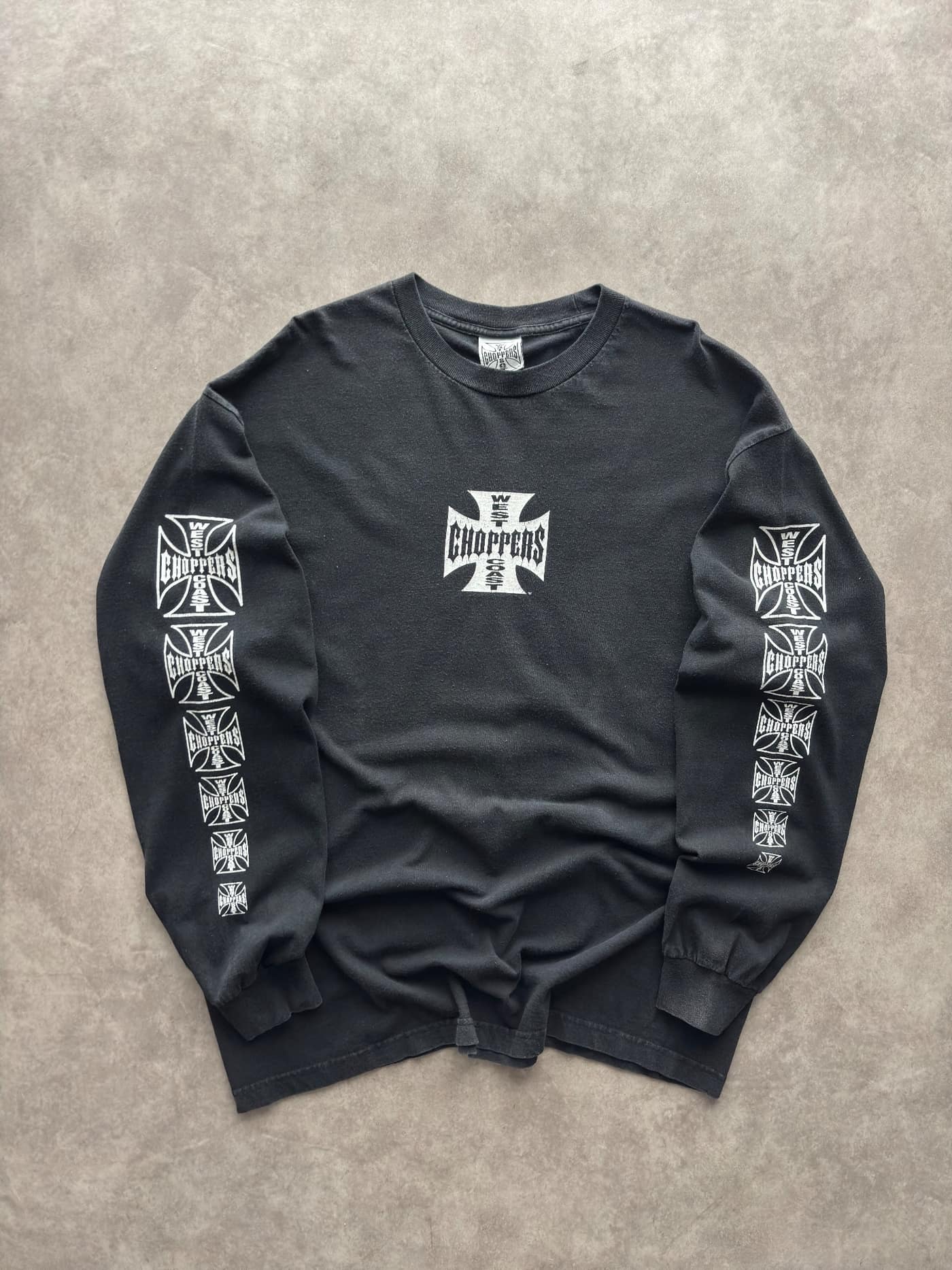Choppers Vintage West Coast Choppers Longsleeve - Very Good - XL - Fabricsonder