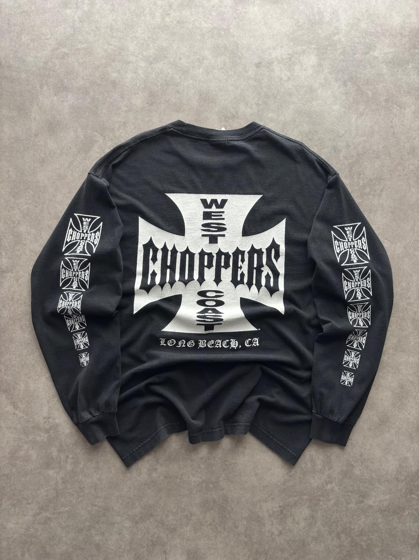 Choppers Vintage West Coast Choppers Longsleeve - foto 2 - Fabricsonder