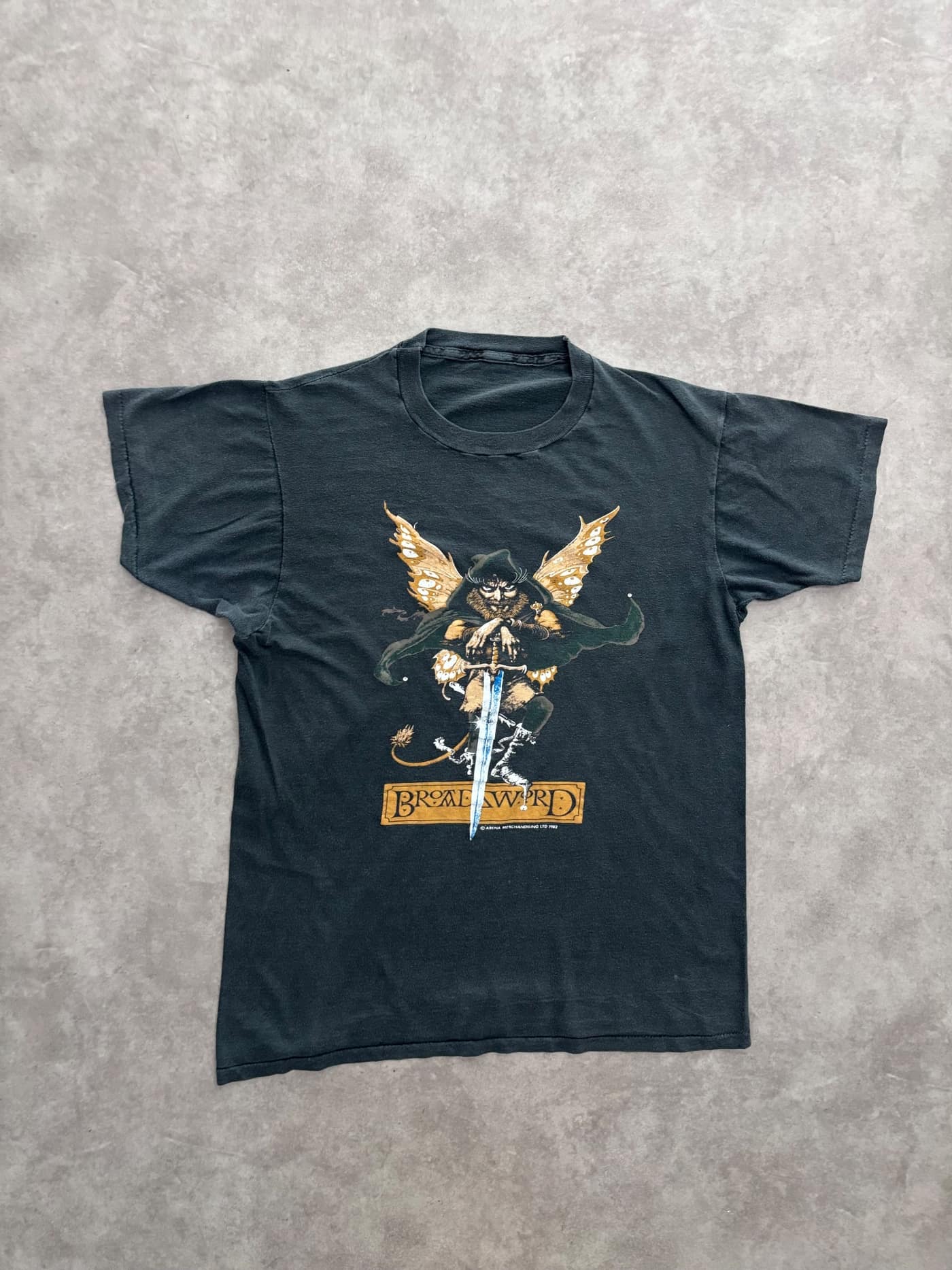 Jethro Tull Merch Vintage Rare Merch T Shirt Single Stitch 1982 - Good - S (no tag) - Fabricsonder