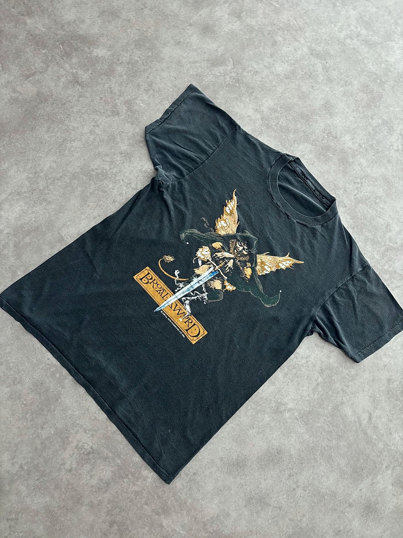 Jethro Tull Merch Vintage Rare Merch T Shirt Single Stitch 1982 - view 3 - Fabricsonder