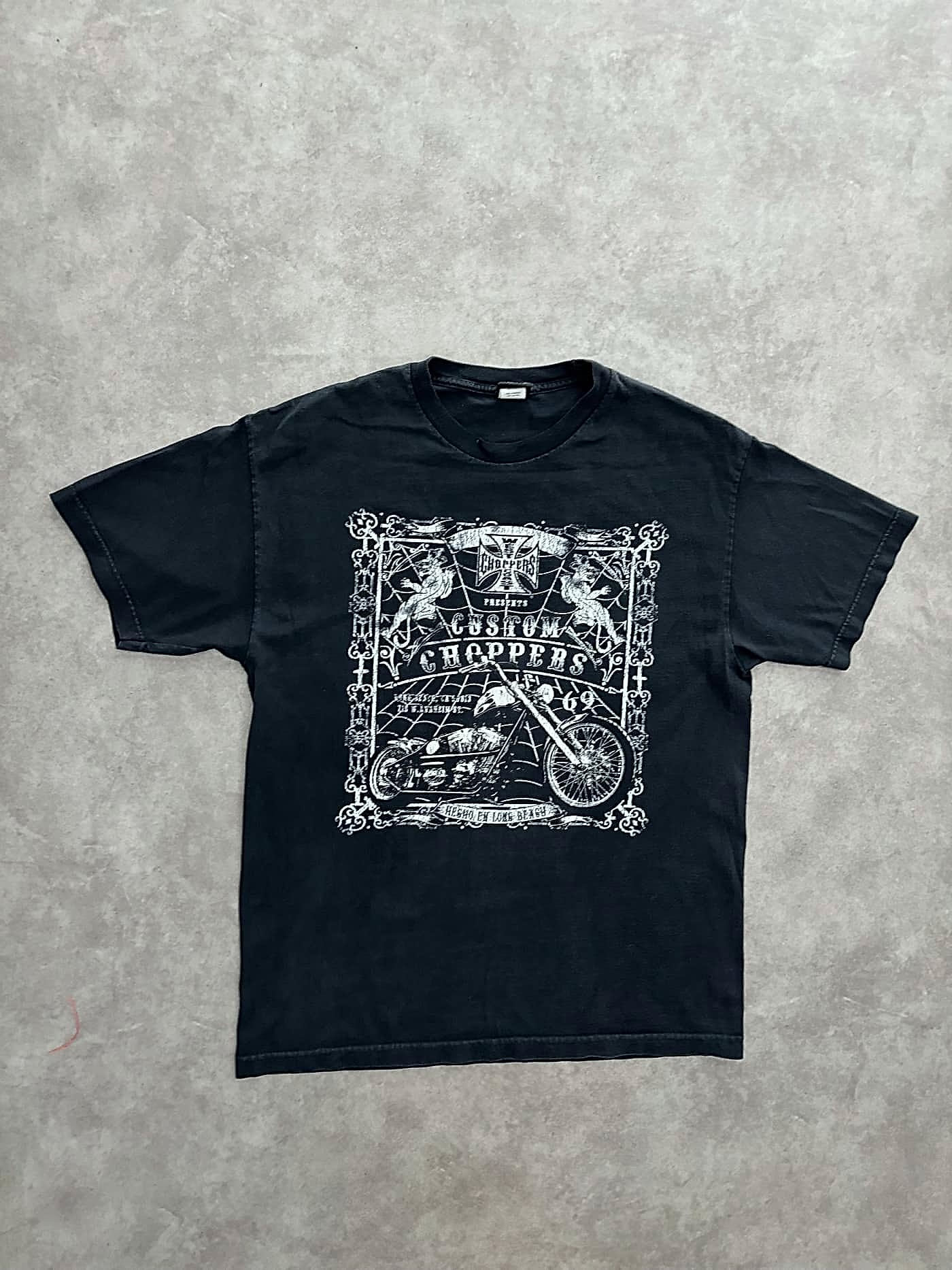 Choppers Vintage West Coast Choppers T Shirt - view 2 - Fabricsonder