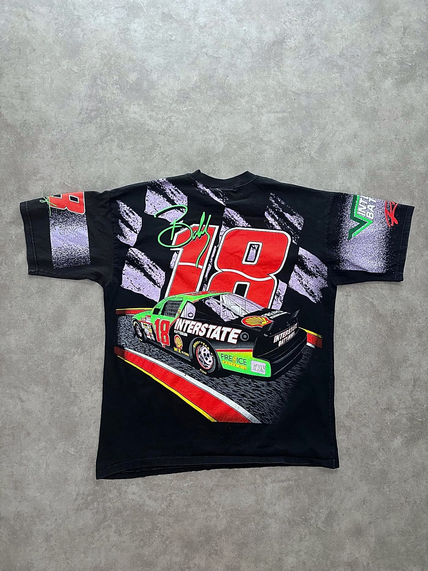 Nascar Vintage Nascar T Shirt 1995 Made In USA - view 2 - Fabricsonder
