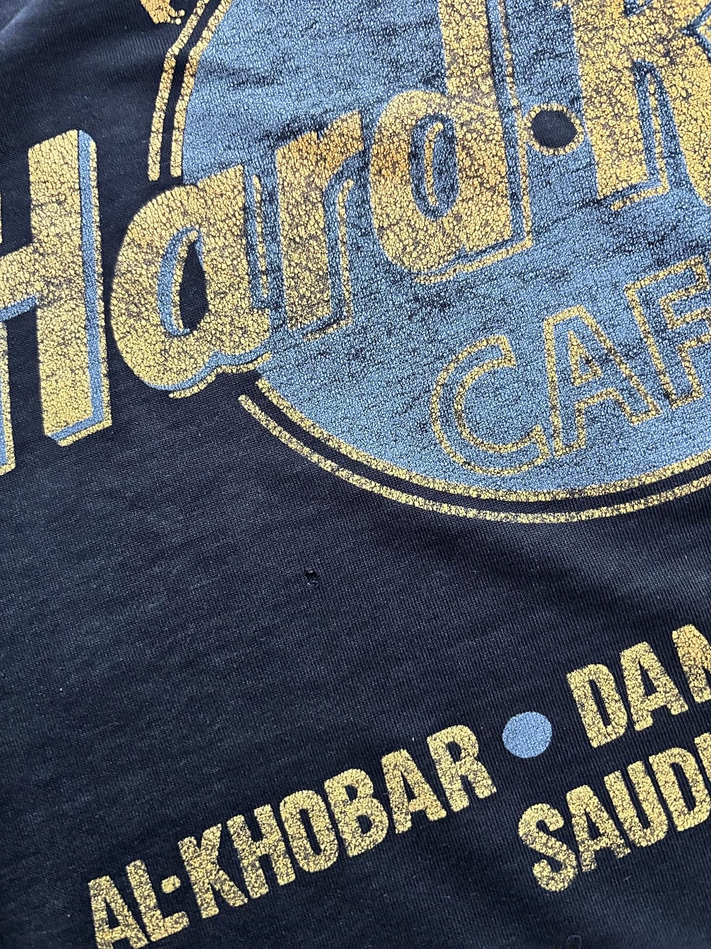 Hard Rock Vintage Hard Rock T Shirt Sunfaded Single Stitch - view 5 - Fabricsonder