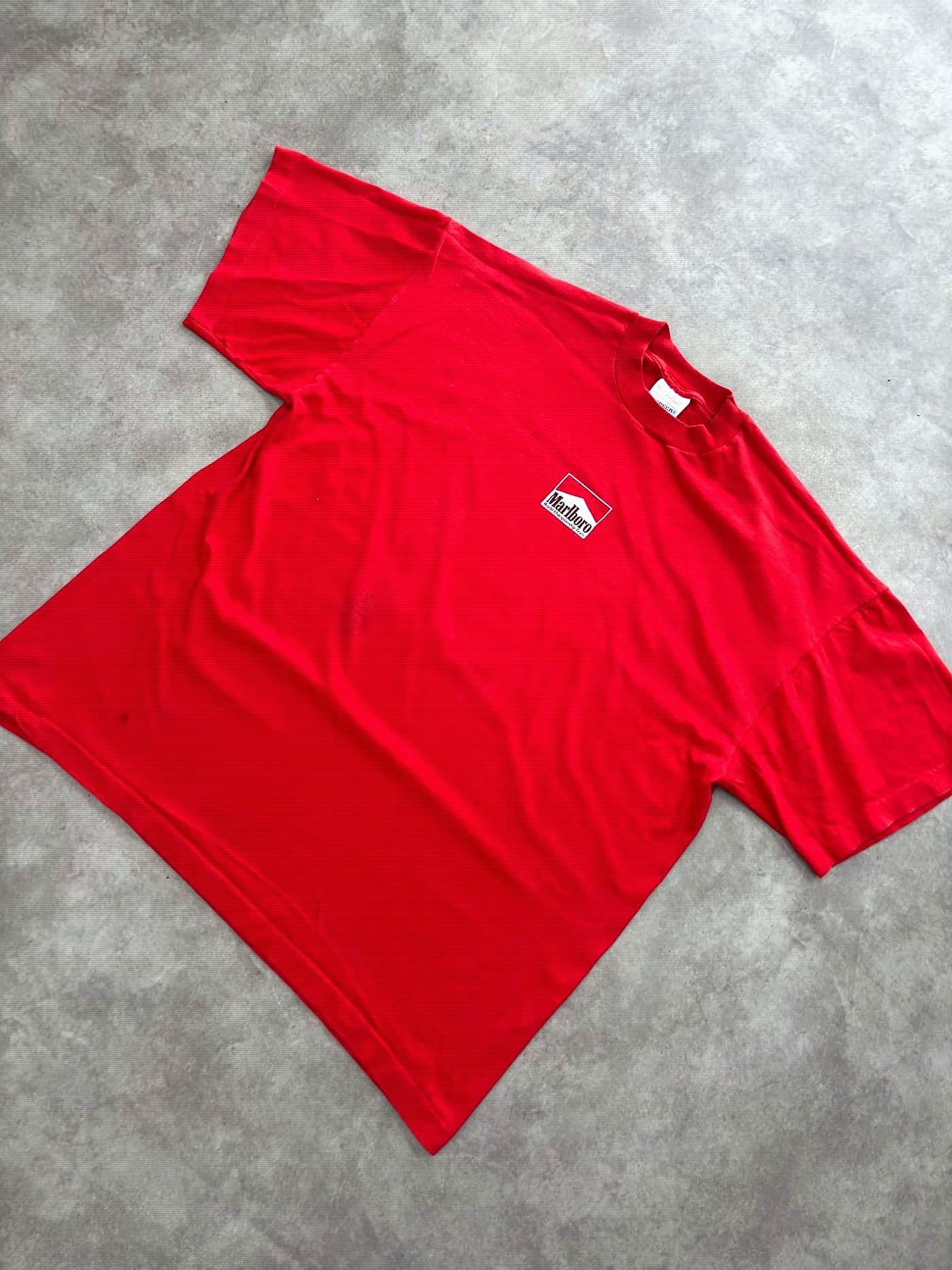 Screen Stars Vintage Marlboro T Shirt Single Stitch - view 2 - Fabricsonder
