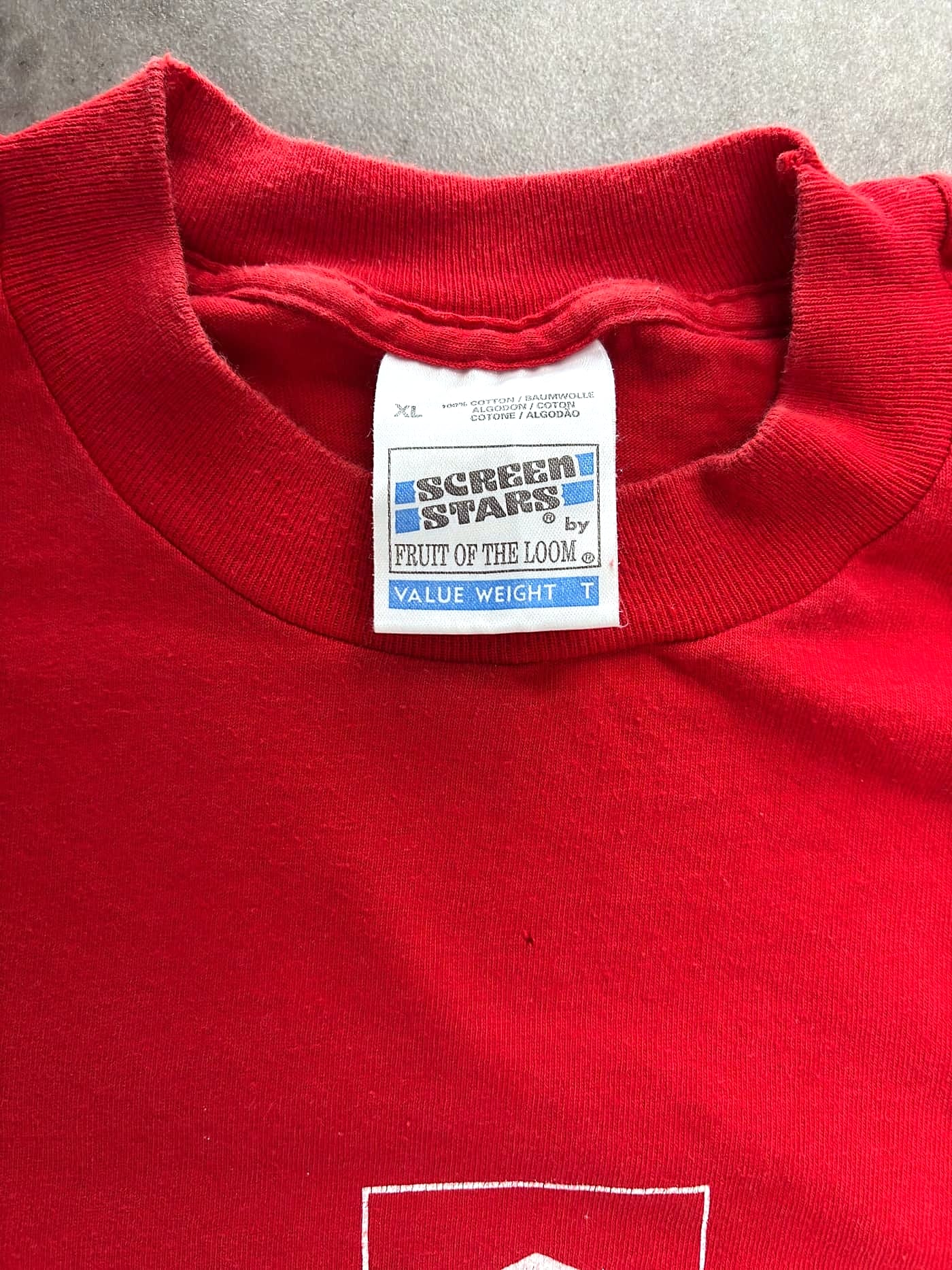 Screen Stars Vintage Marlboro T Shirt Single Stitch - view 4 - Fabricsonder