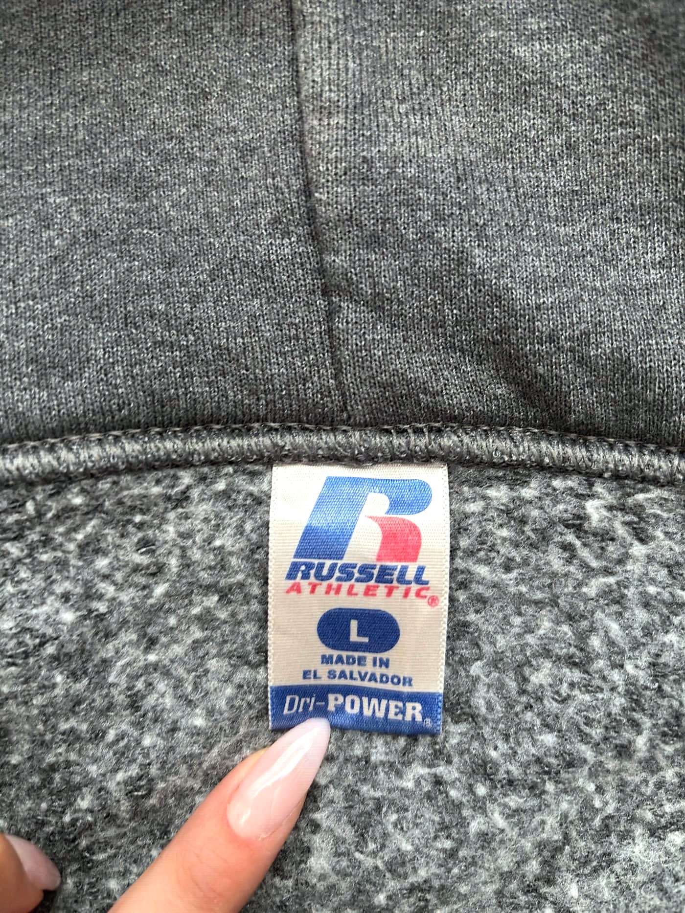 Russell Athletic Vintage Russell Athletic Zip Up Hoodie - view 3 - Fabricsonder