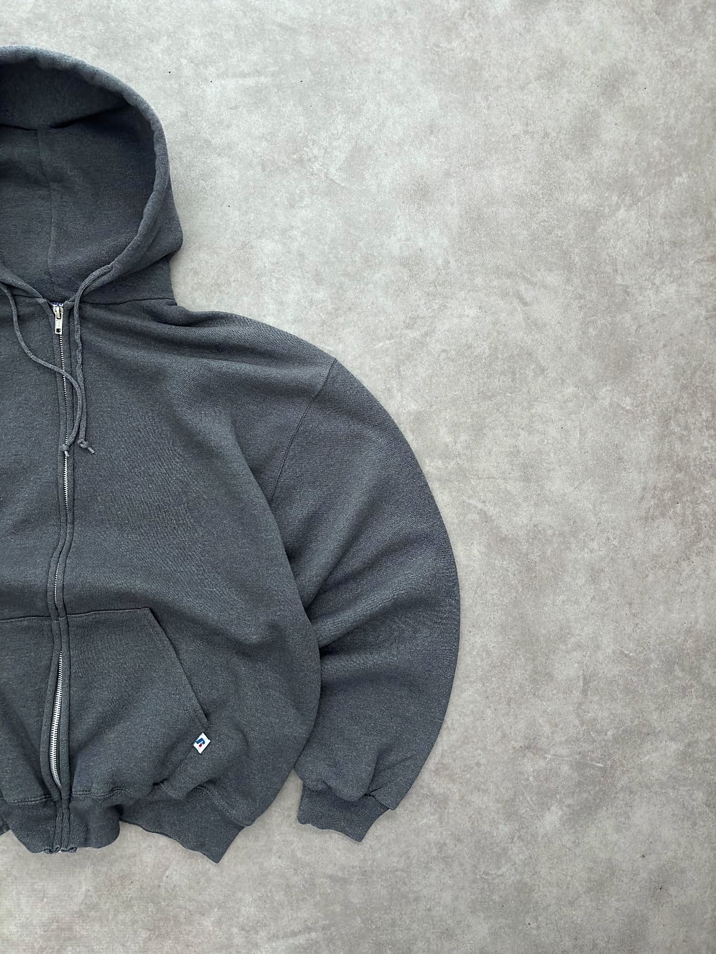 Russell Athletic Vintage Russell Athletic Zip Up Hoodie - view 2 - Fabricsonder