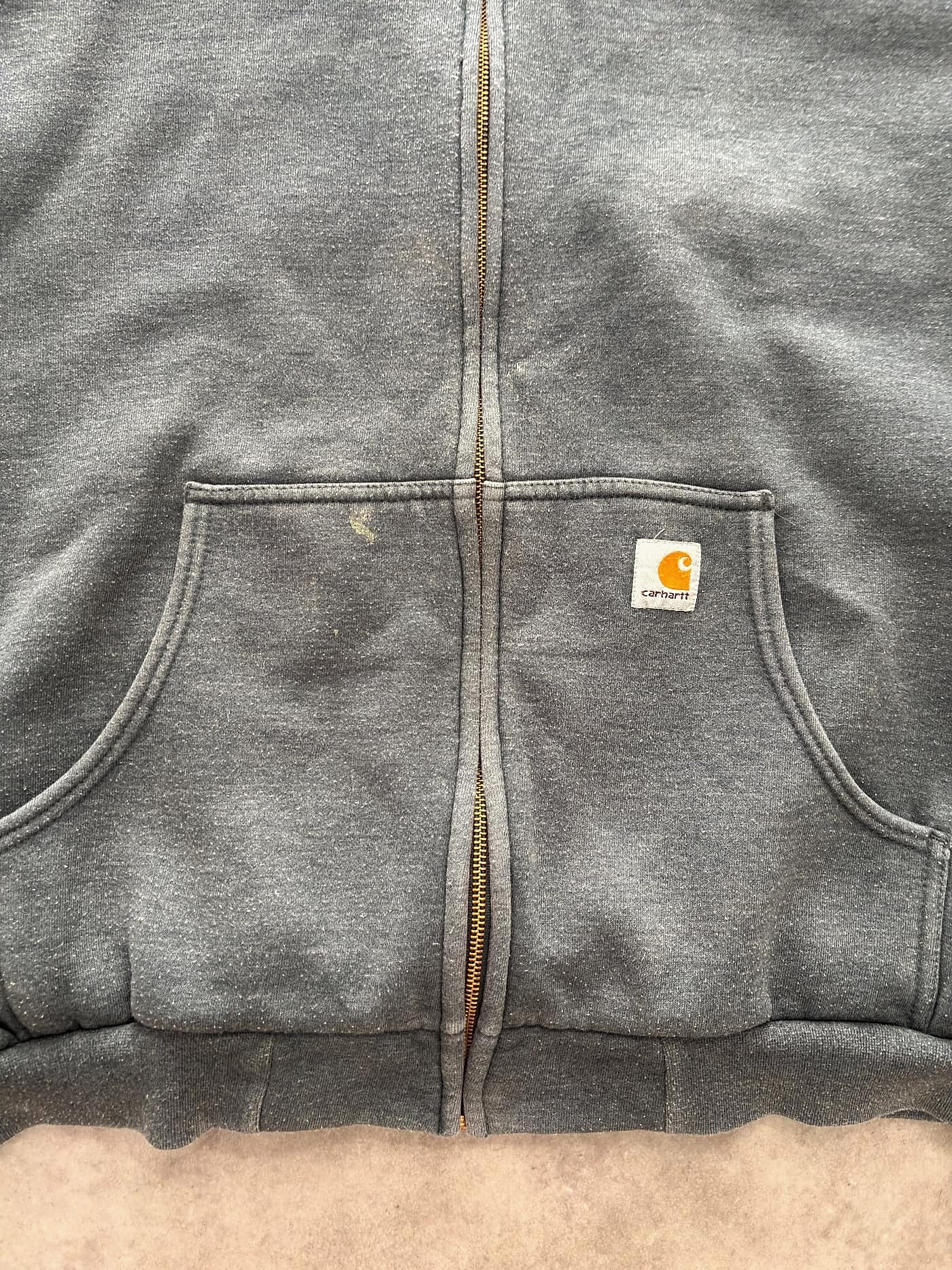 Carhartt Vintage Carhartt Workwear Heavyweight Zip Up Hoodie - view 3 - Fabricsonder