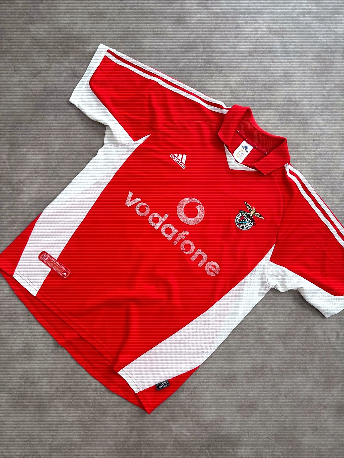 Adidas Vintage Adidas Benfica Home Shirt 2001-2 - foto 2 - Fabricsonder