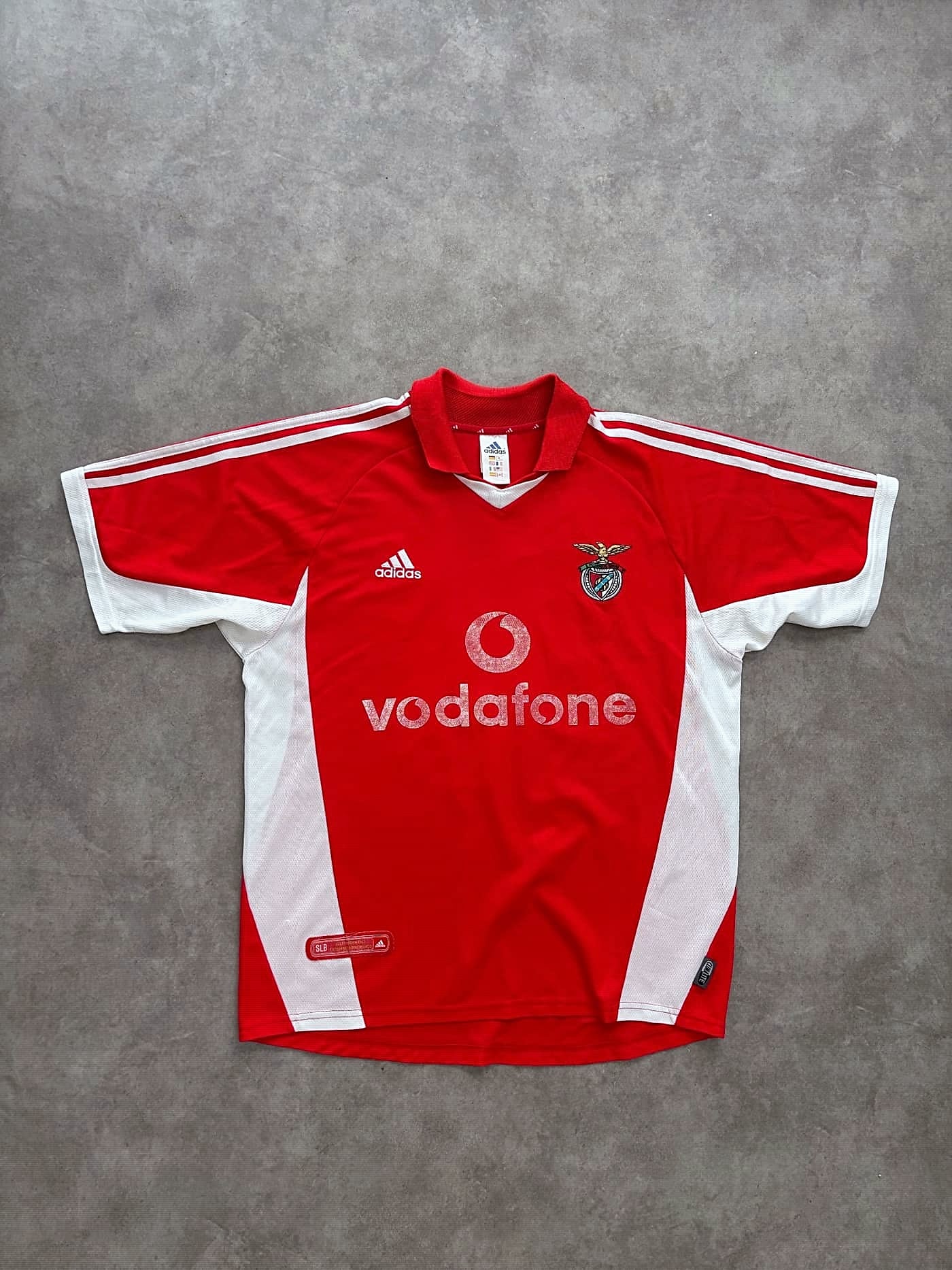 Adidas Vintage Adidas Benfica Home Shirt 2001-2 - L - Fabricsonder