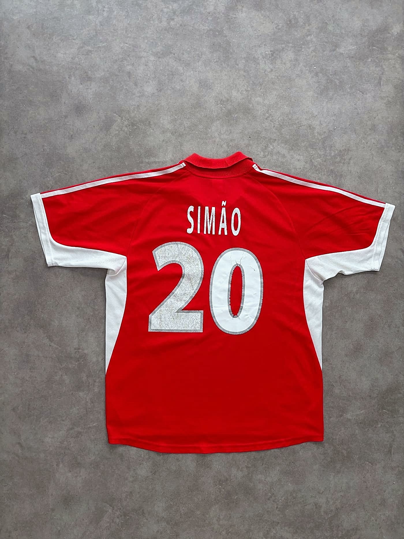Adidas Vintage Adidas Benfica Home Shirt 2001-2 - foto 3 - Fabricsonder