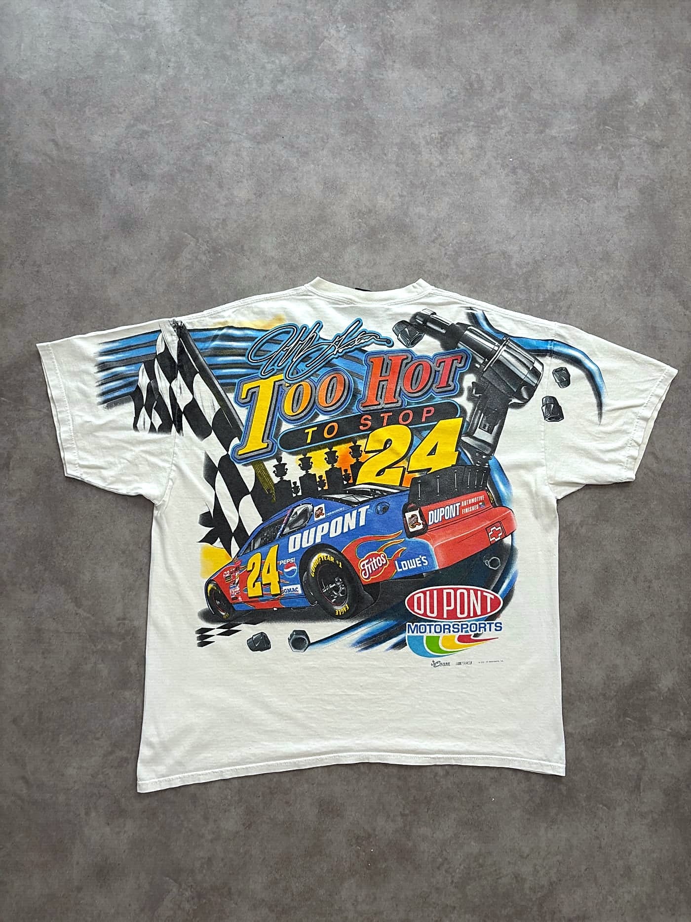 Chase Authentics Vintage Nascar T Shirt 2002 Made In Mexico - foto 3 - Fabricsonder
