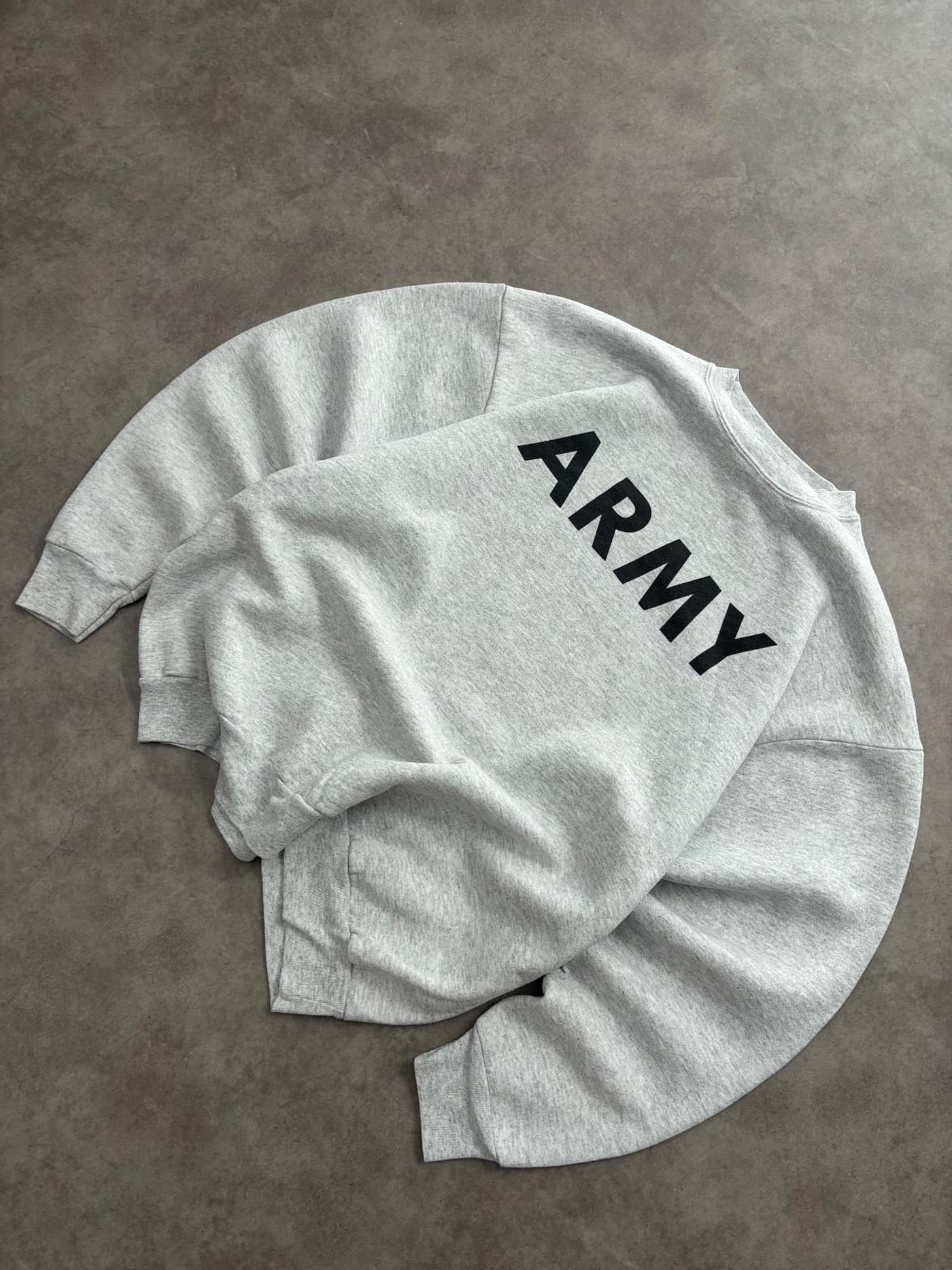 Army Vintage Army training Crewneck 90s Made In USA - view 3 - Fabricsonder