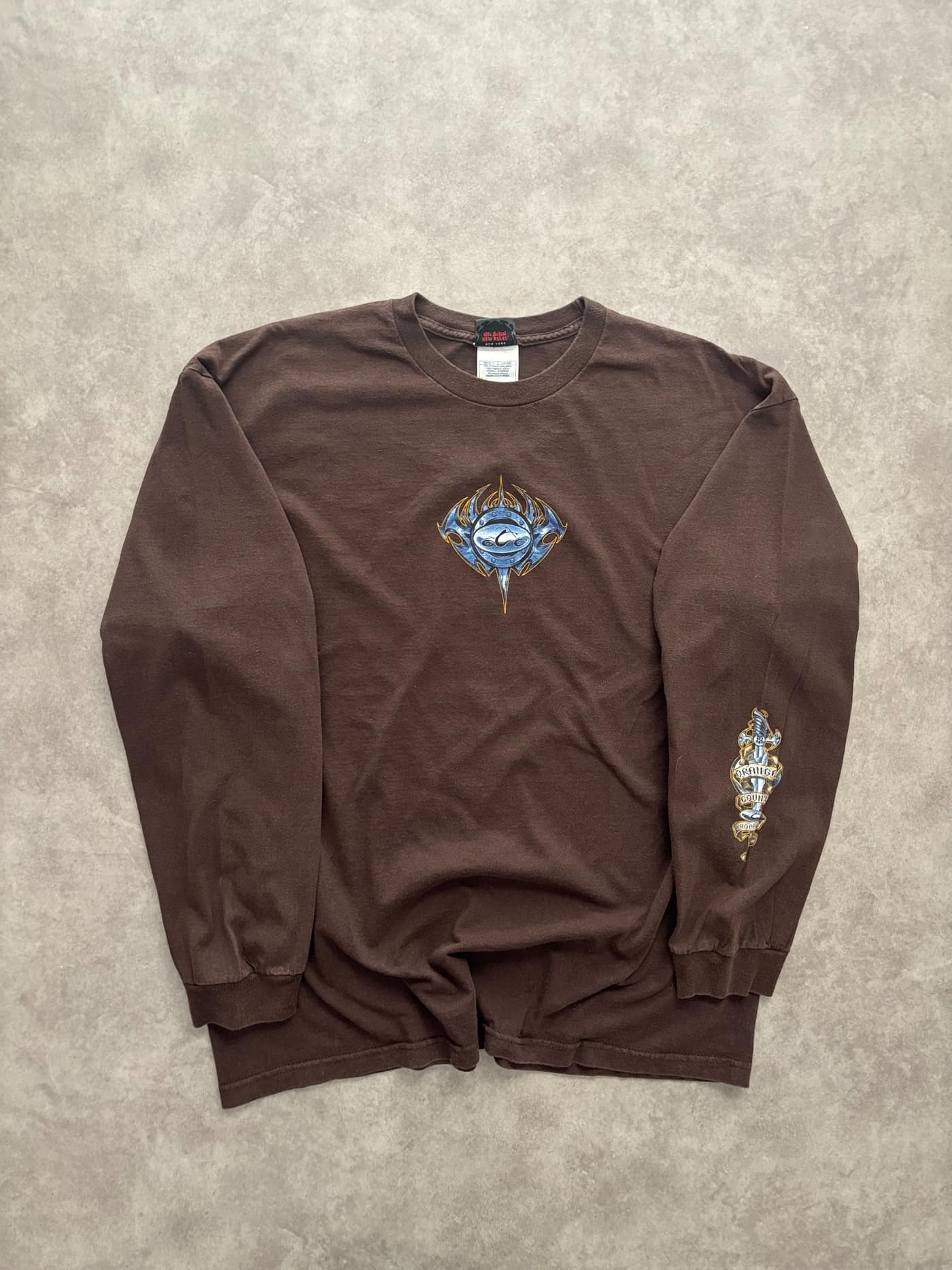 Orange County Choppers Vintage T Shirt Longsleeve - Excellent - XXL - Fabricsonder