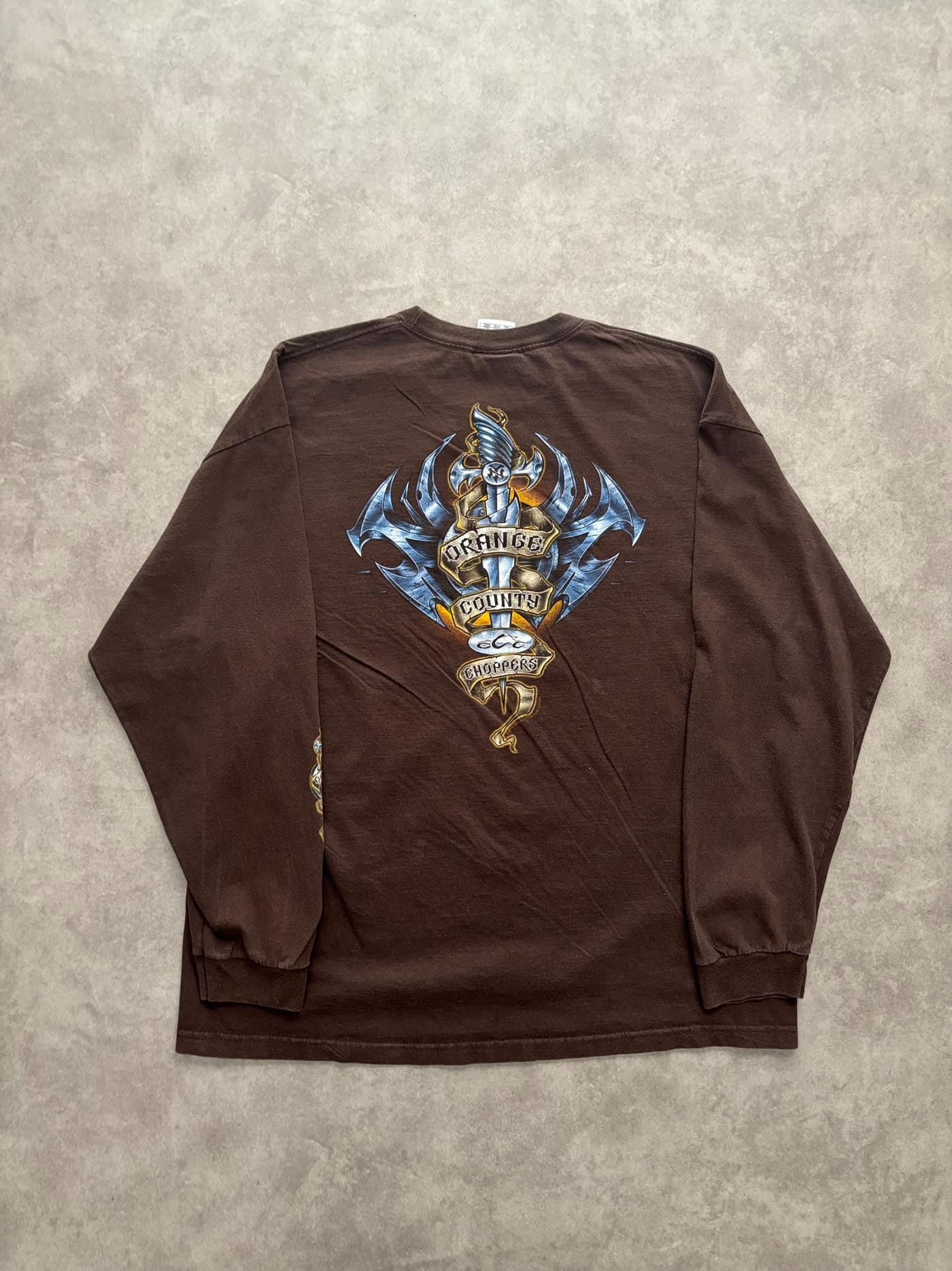 Orange County Choppers Vintage T Shirt Longsleeve - view 2 - Fabricsonder