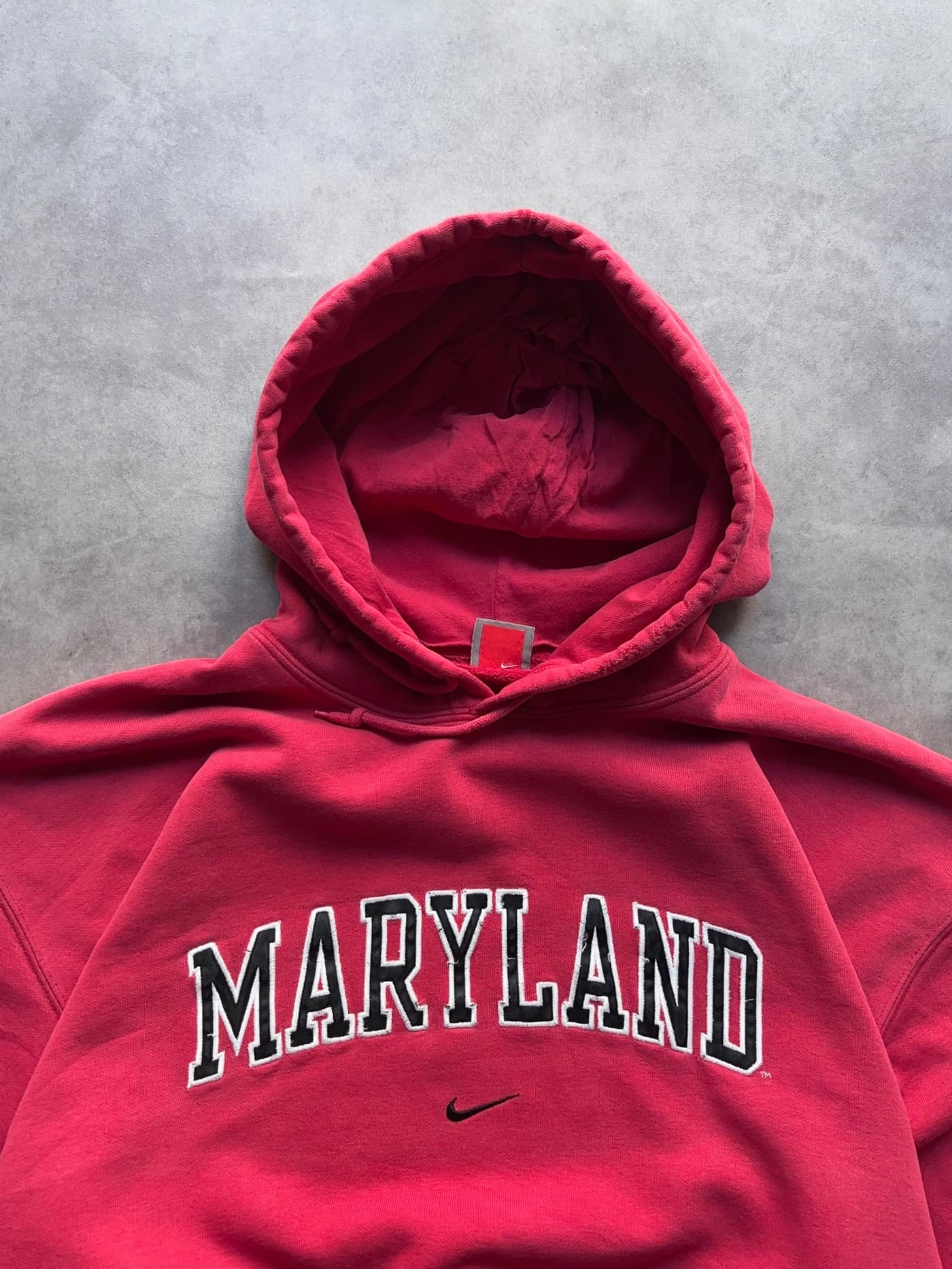 Nike Vintage Nike Team Hoodie Made In Mexico - view 2 - Fabricsonder