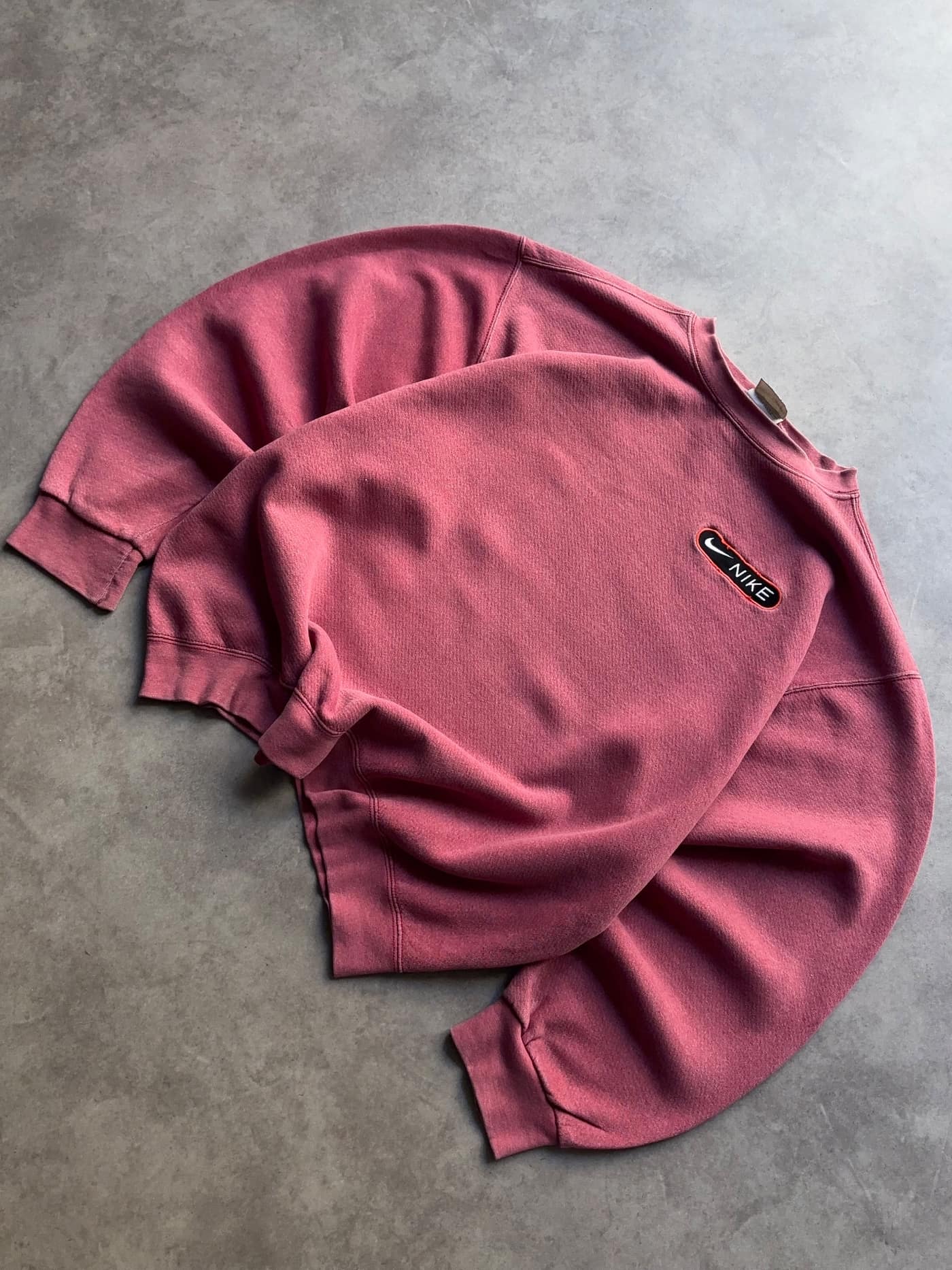 Nike Vintage Crewneck Silver Tag Sunfaded Made In USA - view 3 - Fabricsonder