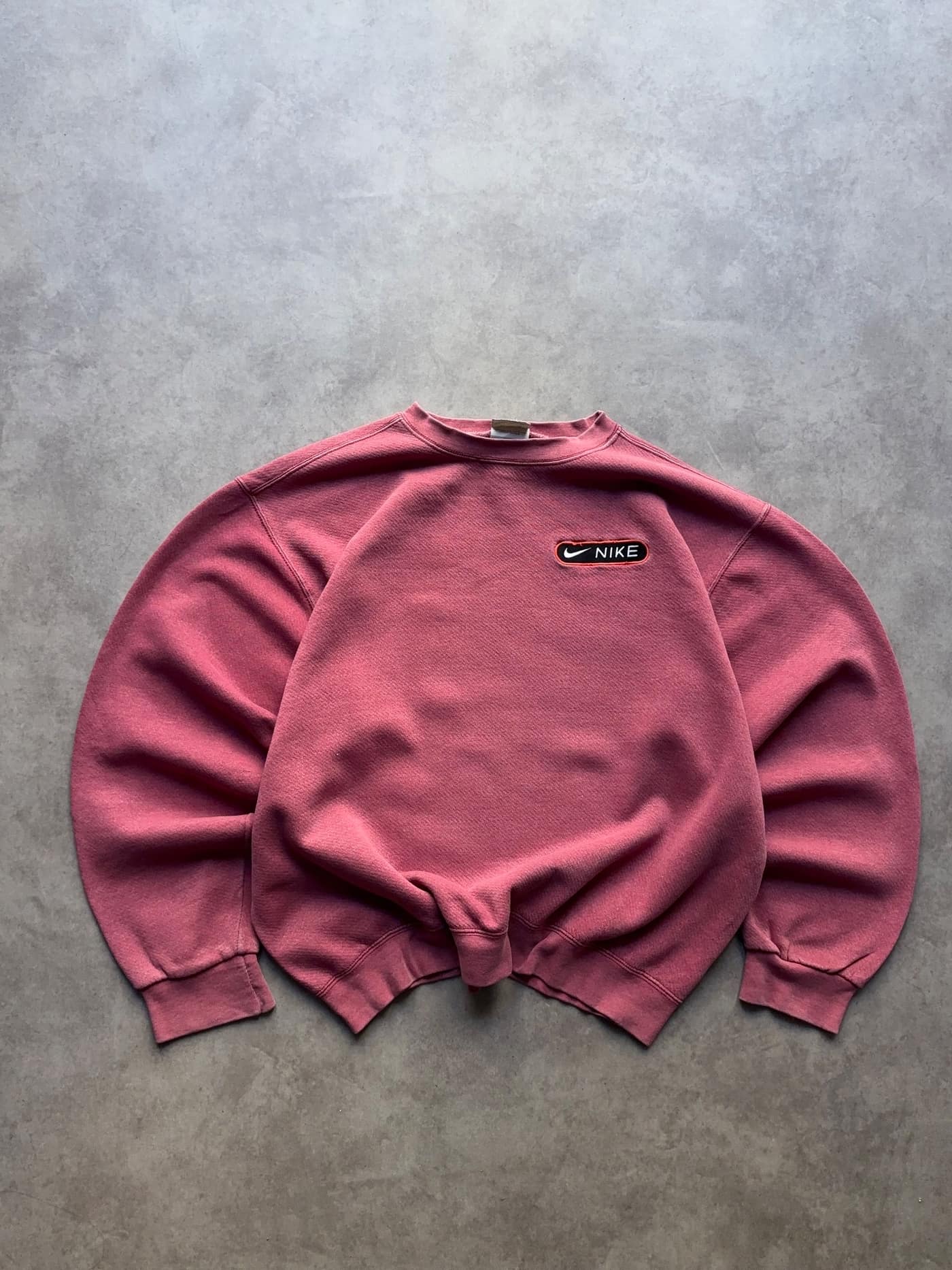 Nike Vintage Crewneck Silver Tag Sunfaded Made In USA - Excellent - L - Fabricsonder