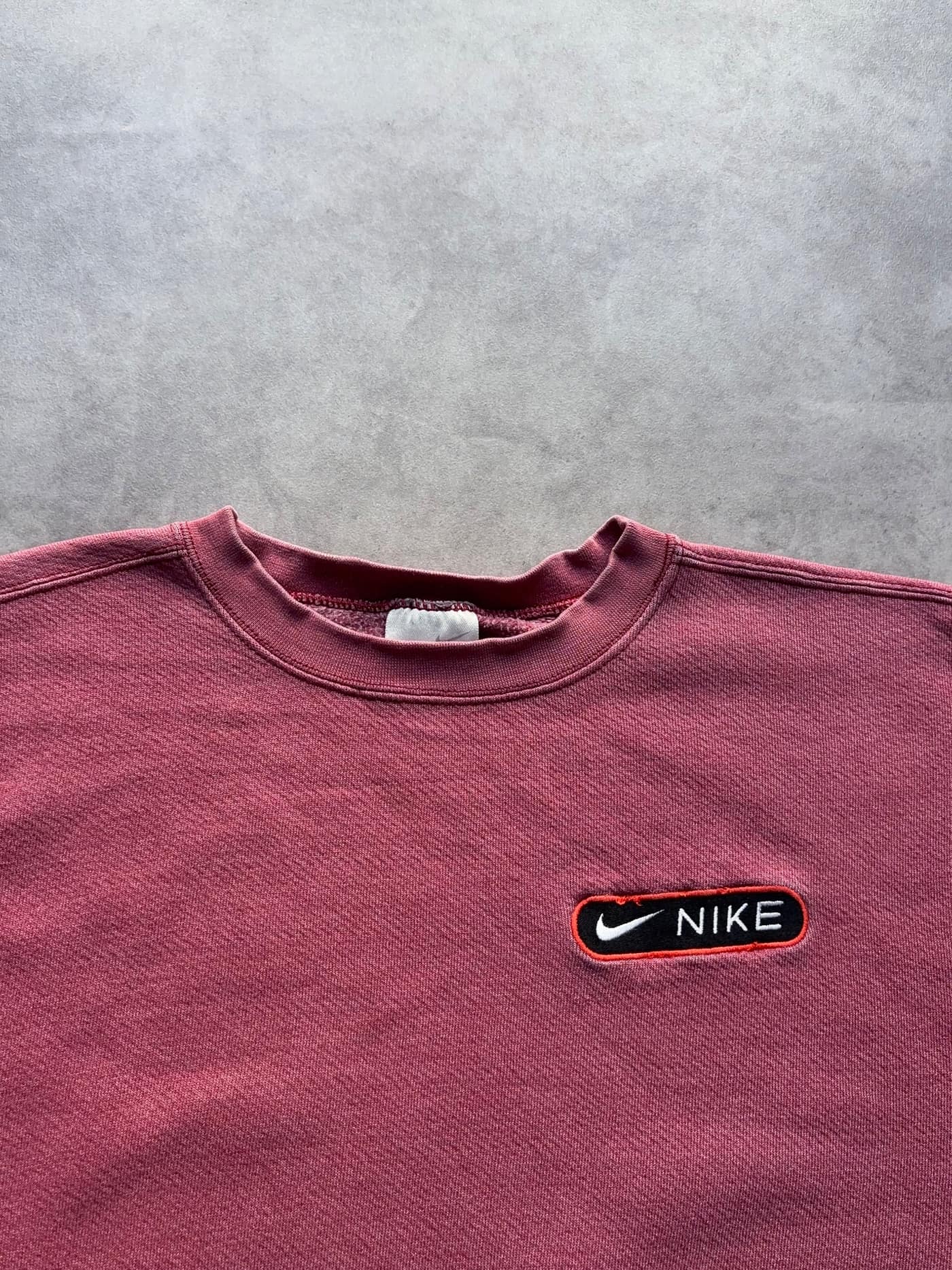 Nike Vintage Crewneck Silver Tag Sunfaded Made In USA - view 5 - Fabricsonder