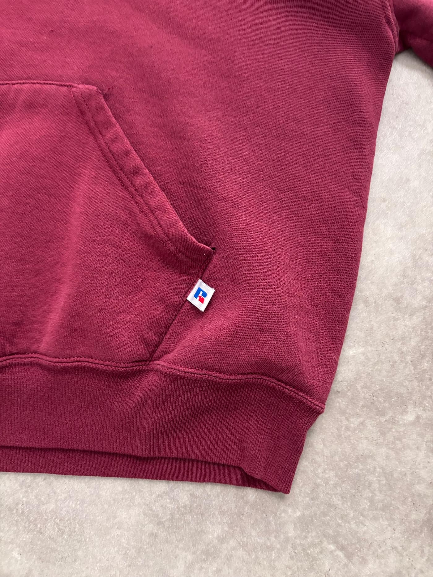 Russell Athletic Vintage Hoodie Boxy Fit - view 4 - Fabricsonder