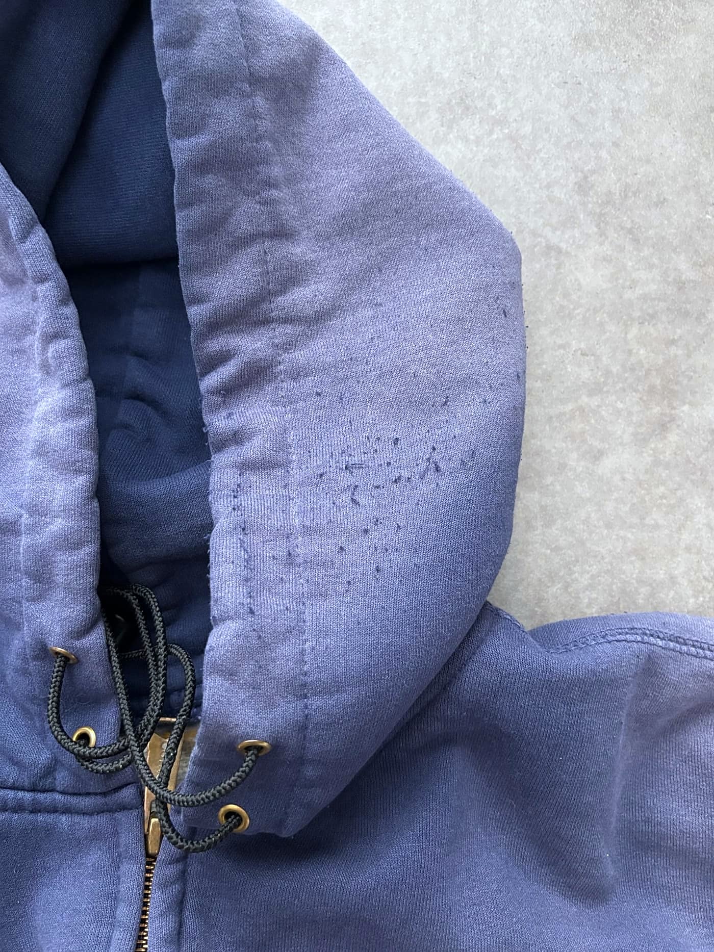 Carhartt Vintage Heavyweight Zip Up Hoodie - foto 3 - Fabricsonder
