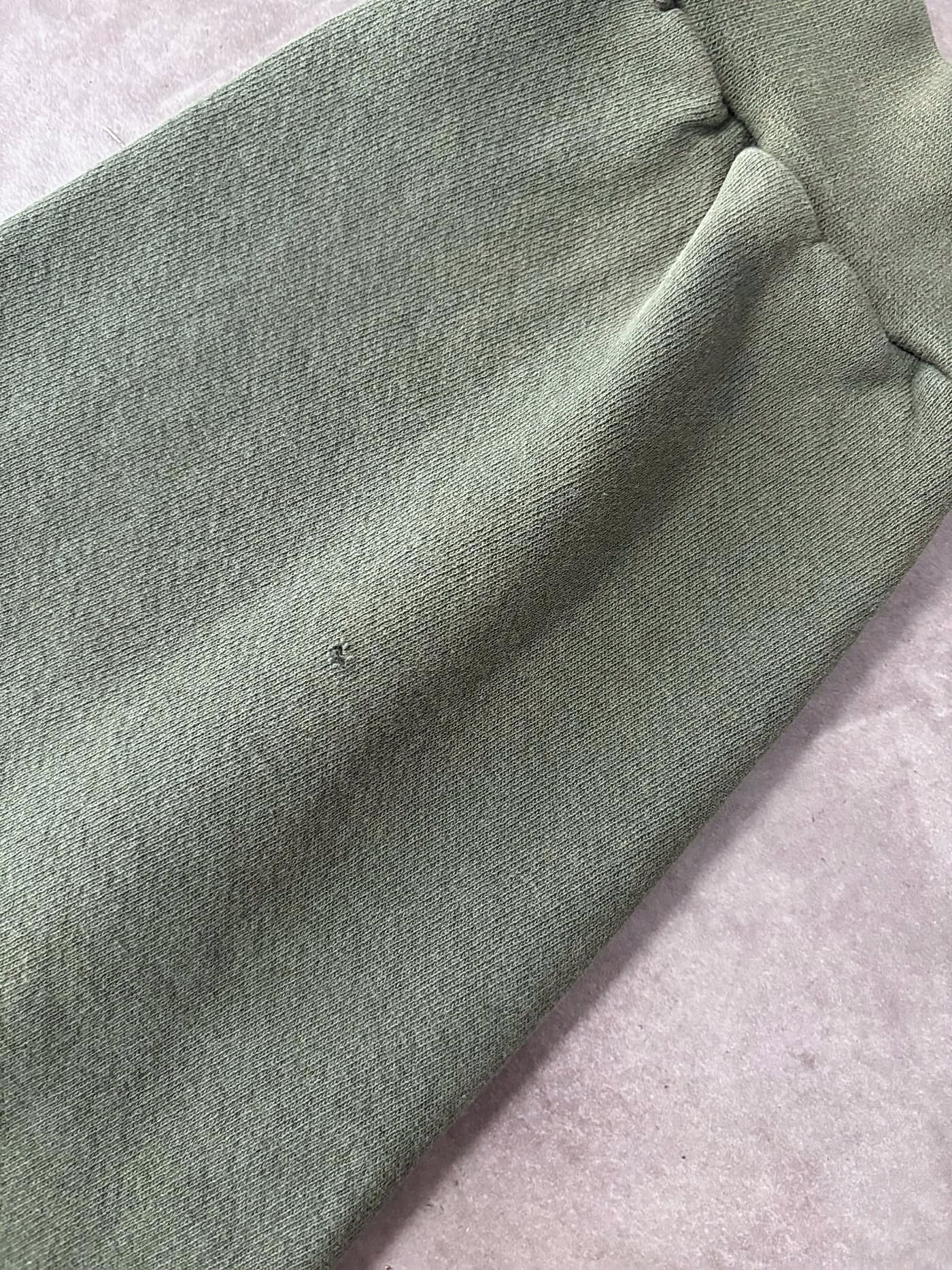 Nike Vintage Centre Swoosh Hoodie Sunfaded Olive Green - view 4 - Fabricsonder