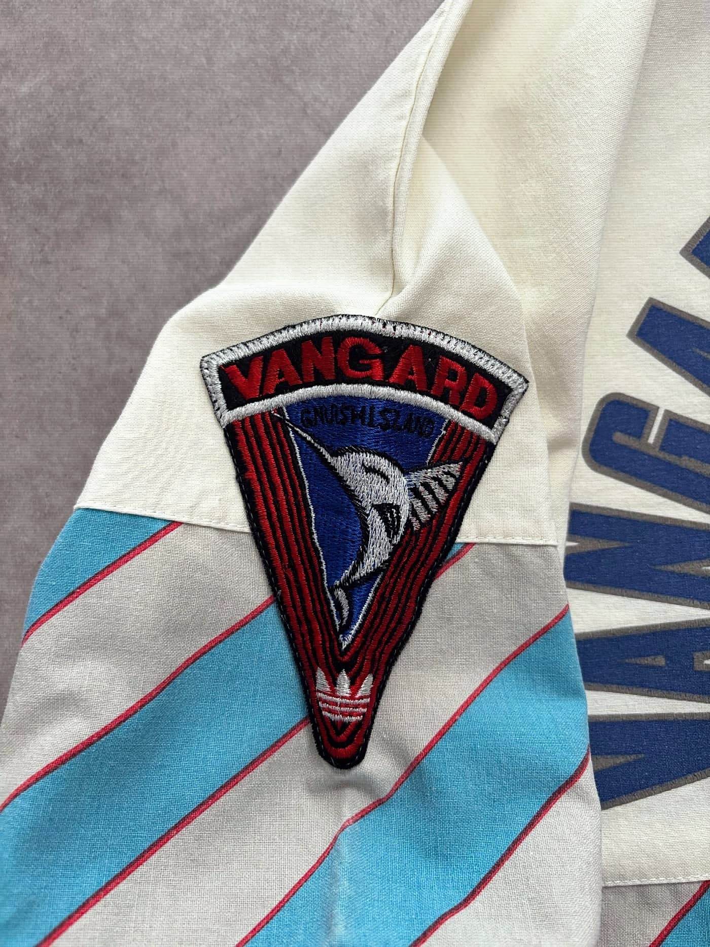 Adidas Vintage Rare 80s Vangard Wind Surfing - view 4 - Fabricsonder