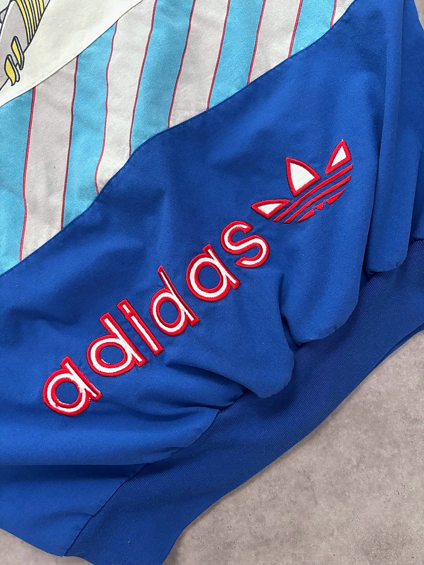 Adidas Vintage Rare 80s Vangard Wind Surfing - view 8 - Fabricsonder
