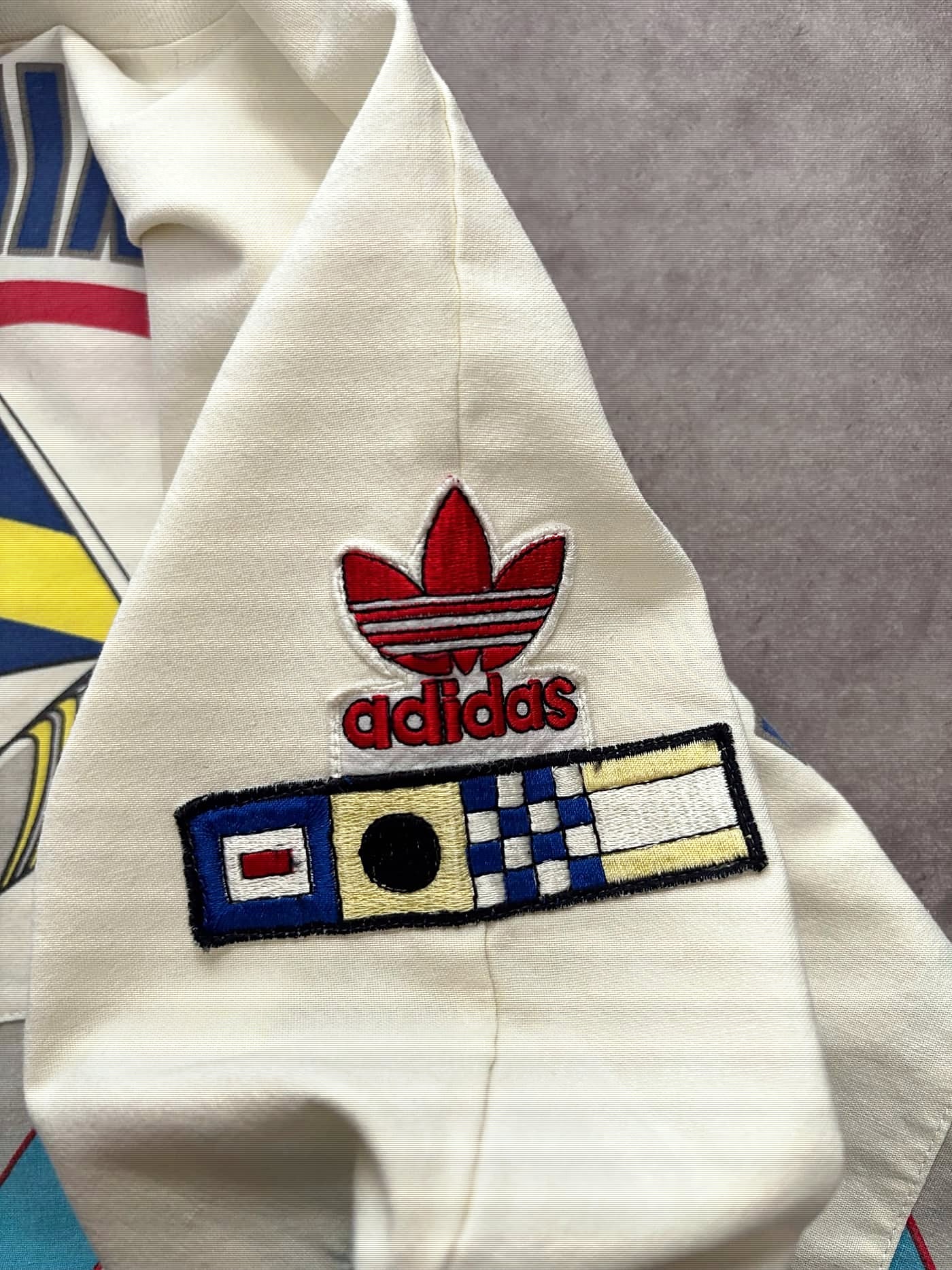 Adidas Vintage Rare 80s Vangard Wind Surfing - view 5 - Fabricsonder