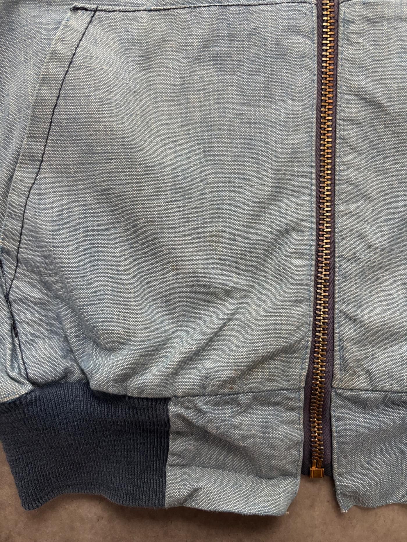 Campus Vintage 60s Jacket Talon Zip - view 7 - Fabricsonder