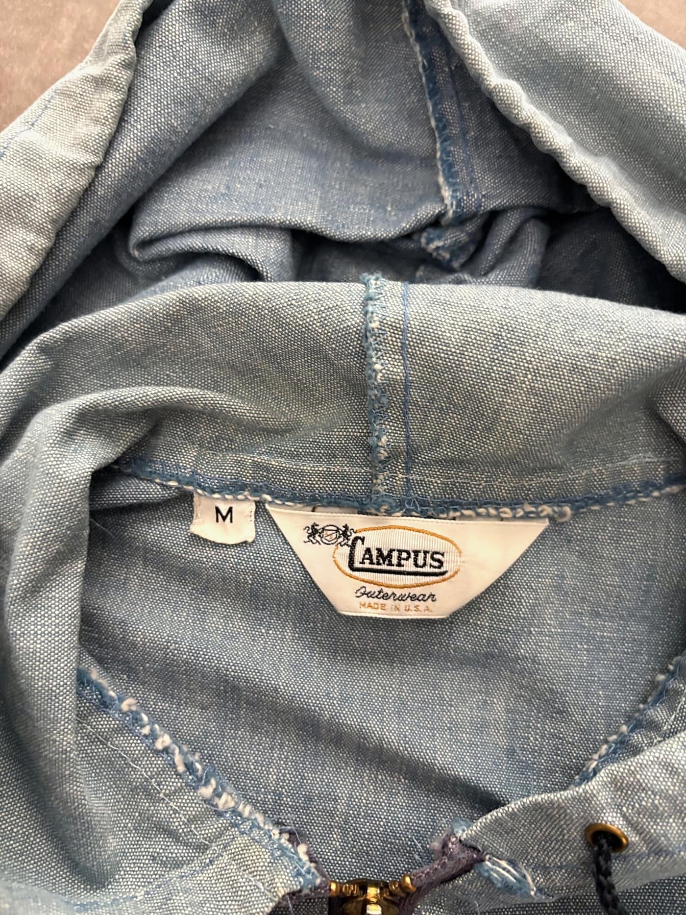 Campus Vintage 60s Jacket Talon Zip - foto 4 - Fabricsonder