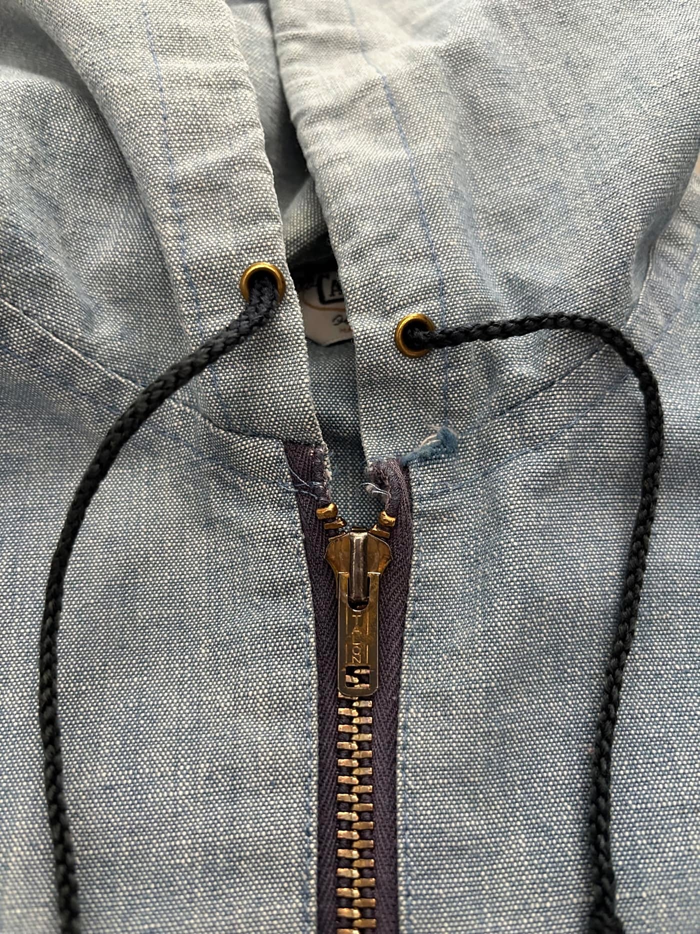 Campus Vintage 60s Jacket Talon Zip - foto 5 - Fabricsonder
