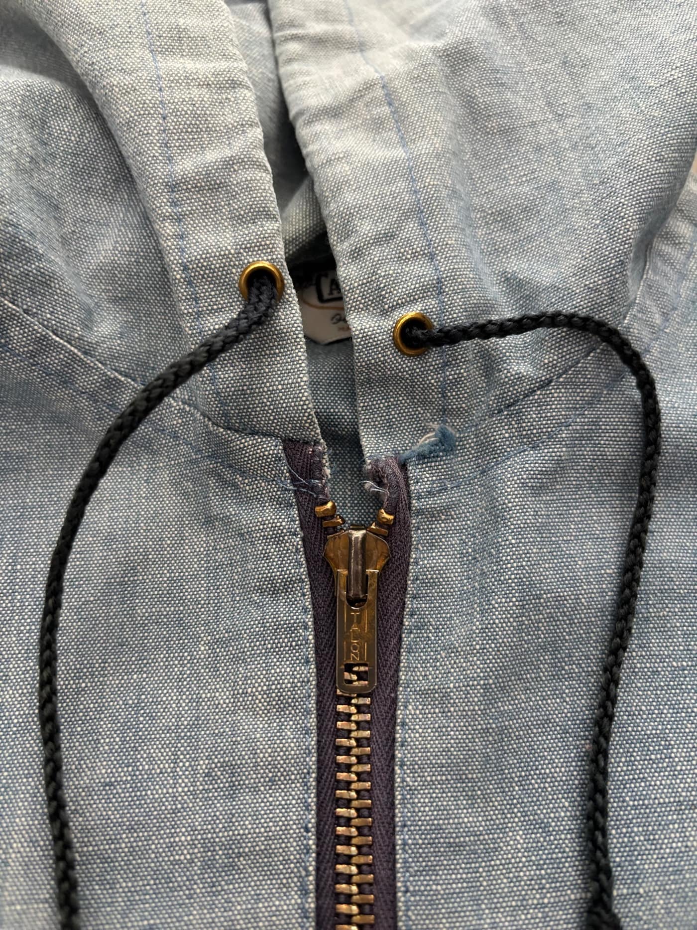 Campus Vintage 60s Jacket Talon Zip - view 5 - Fabricsonder