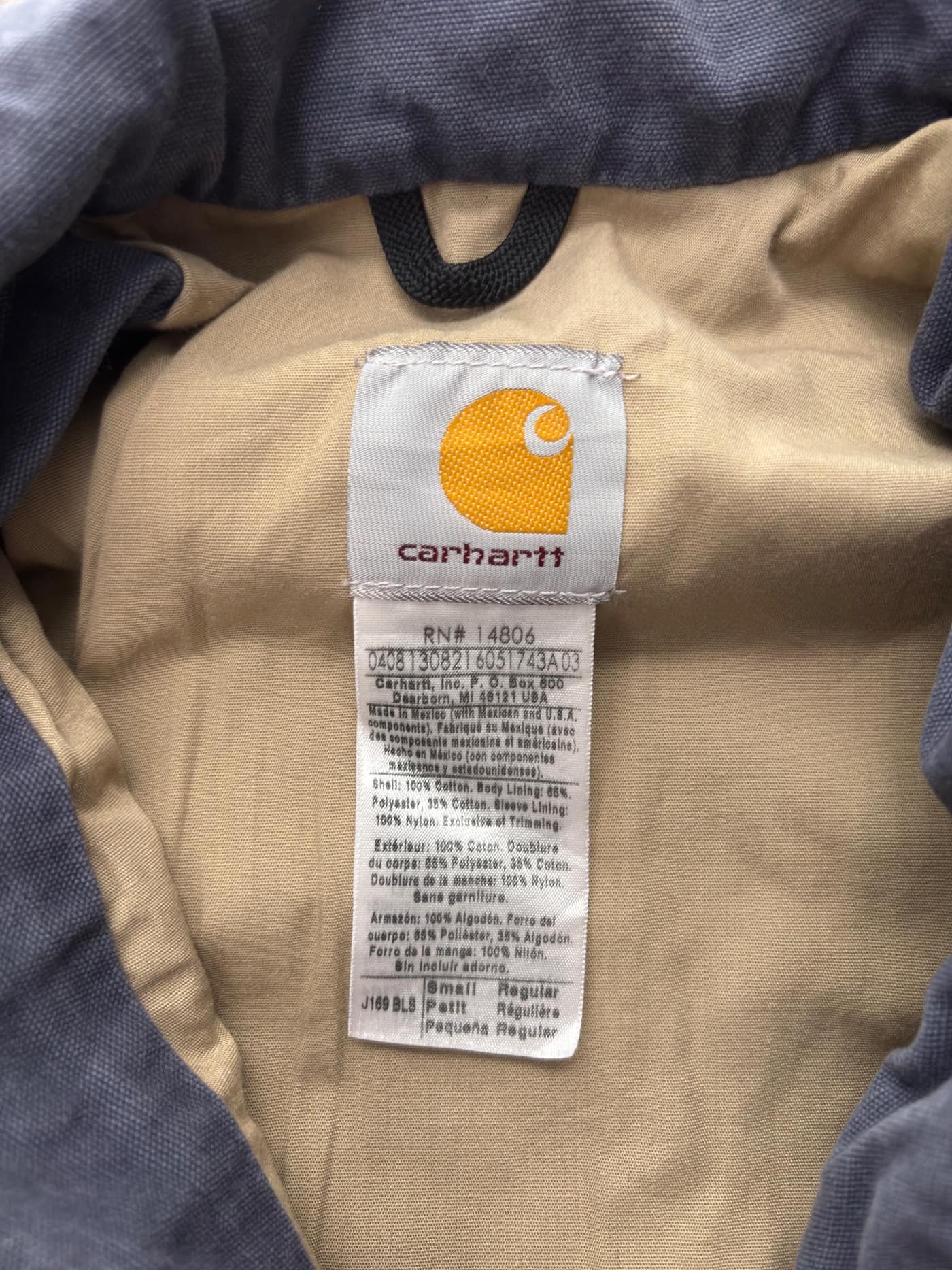 Carhartt Vintage Jacket - view 7 - Fabricsonder